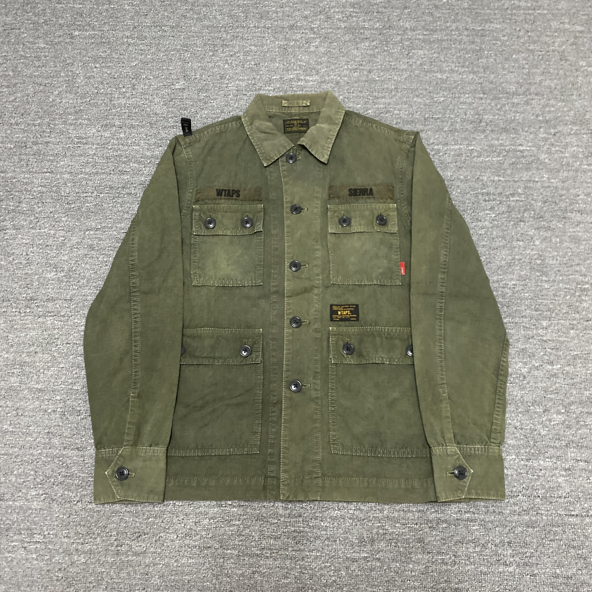 WTAPS 13ss Jungle Crossbones Jacket — front
