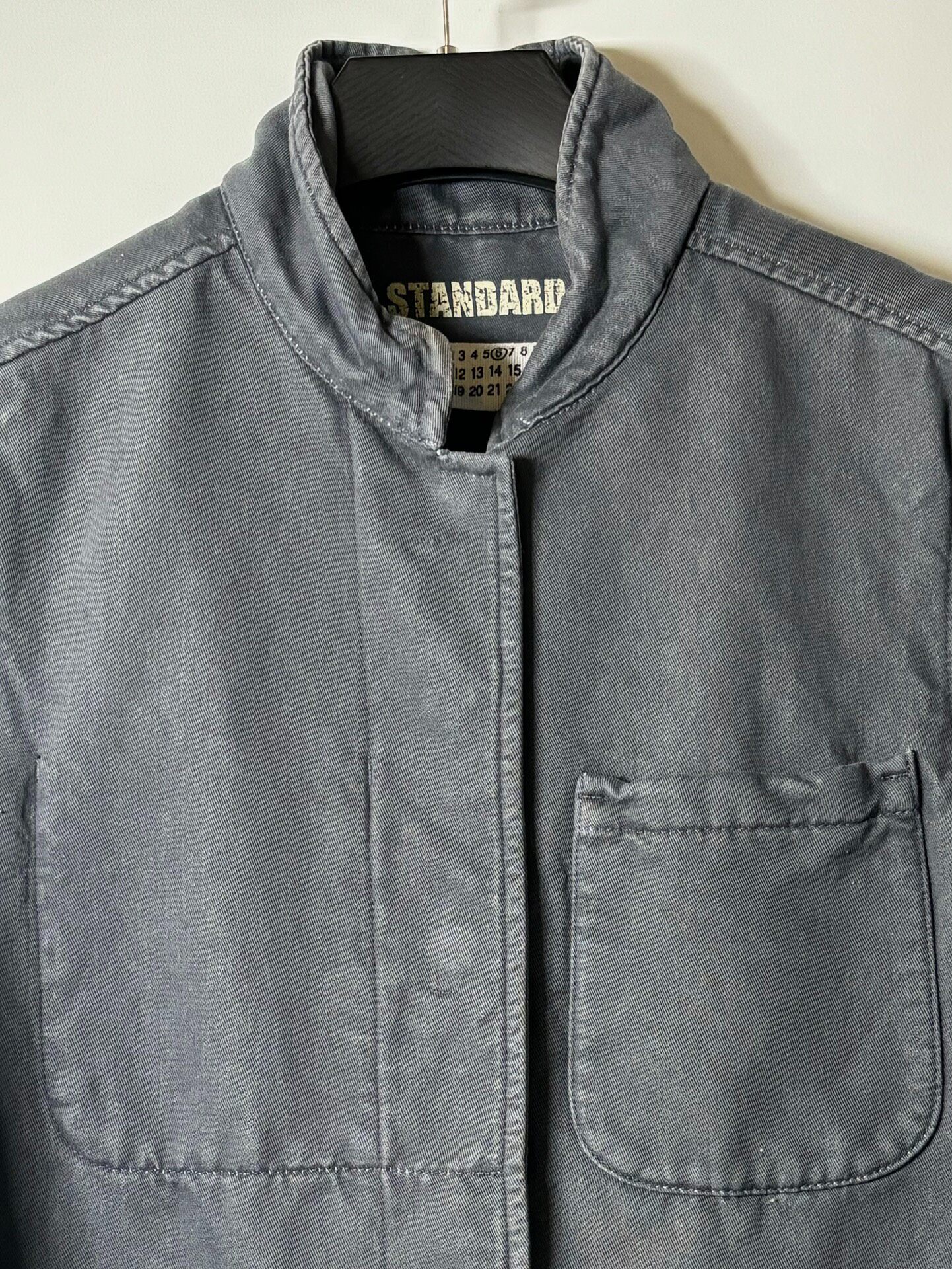 Maison Martin Margiela Asymmetrical Pocket Jacket — detail