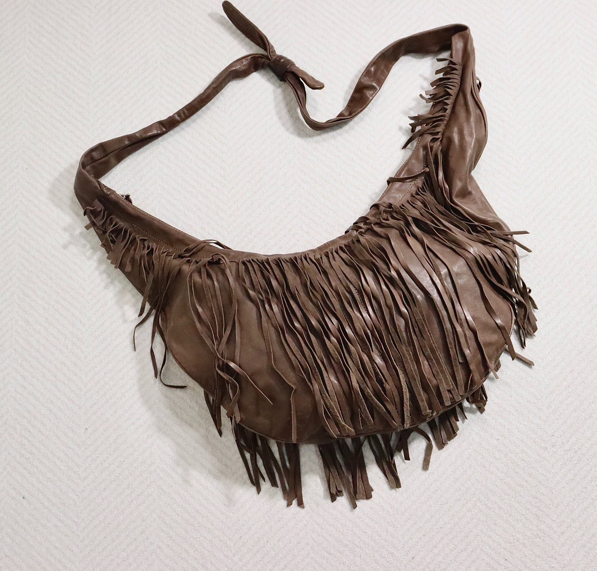 Maison Margiela Archive Fringe Leather Bag