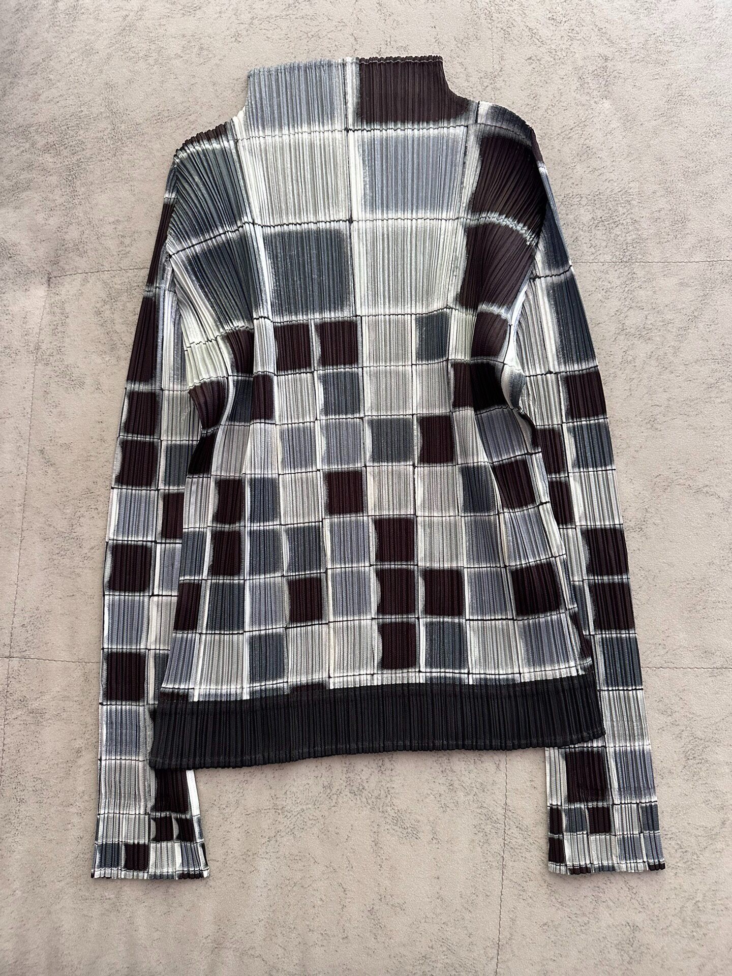 Issey Miyake Pleats Please Long-sleeve Top