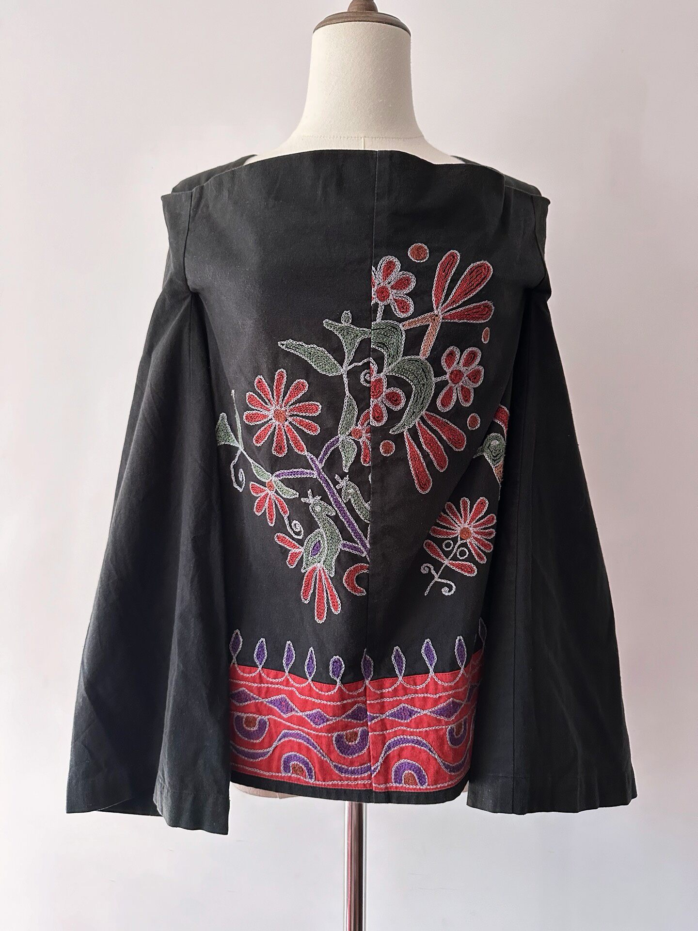 Comme des Garçons Tricot 1996 Embroidered Top