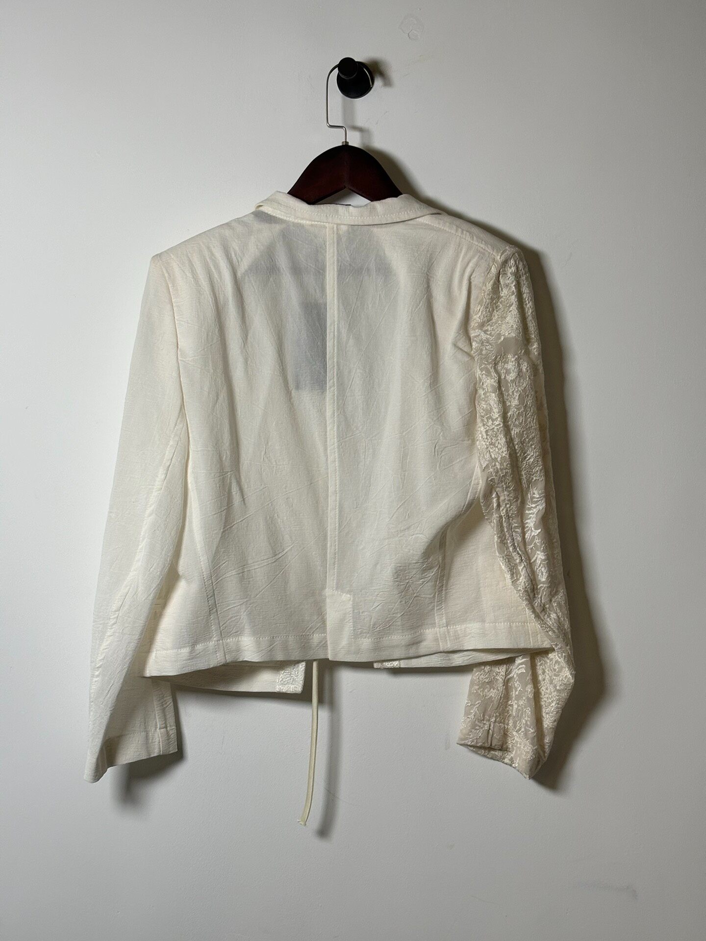 Ann Demeulemeester Bridal Short Jacket — label