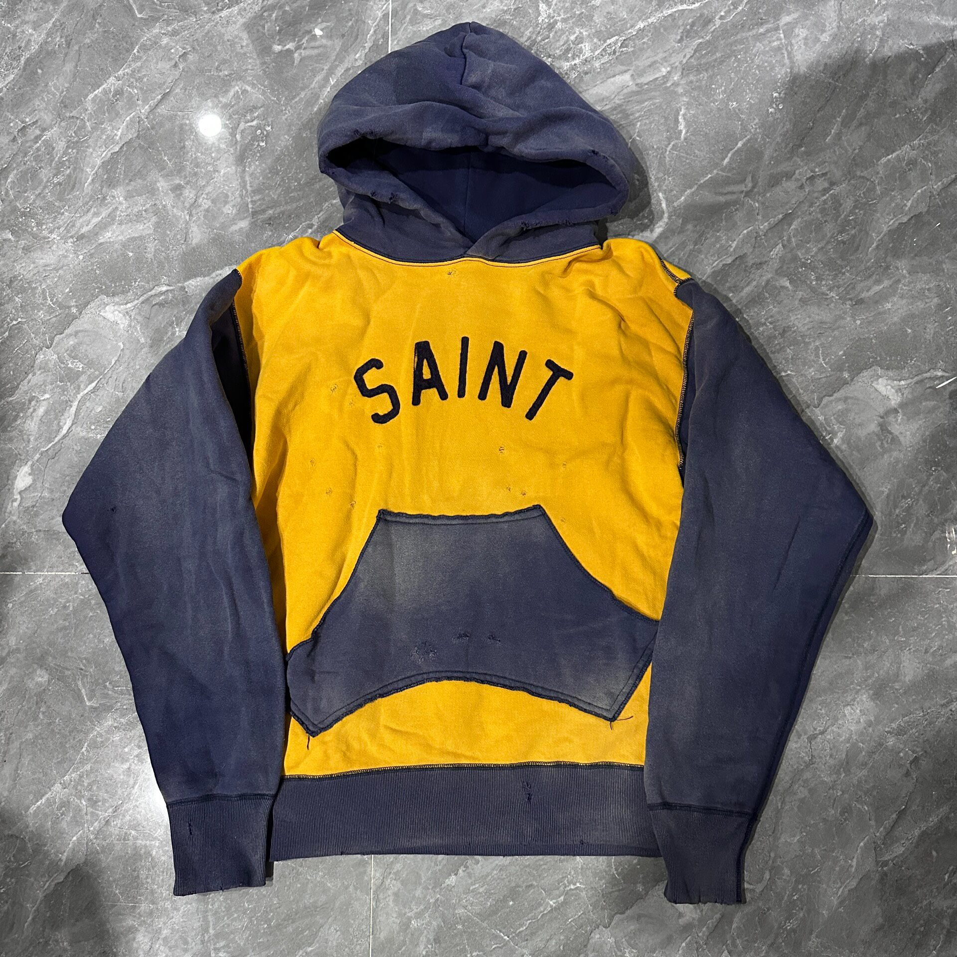 Saint Michael Lakers Distressed Hoodie