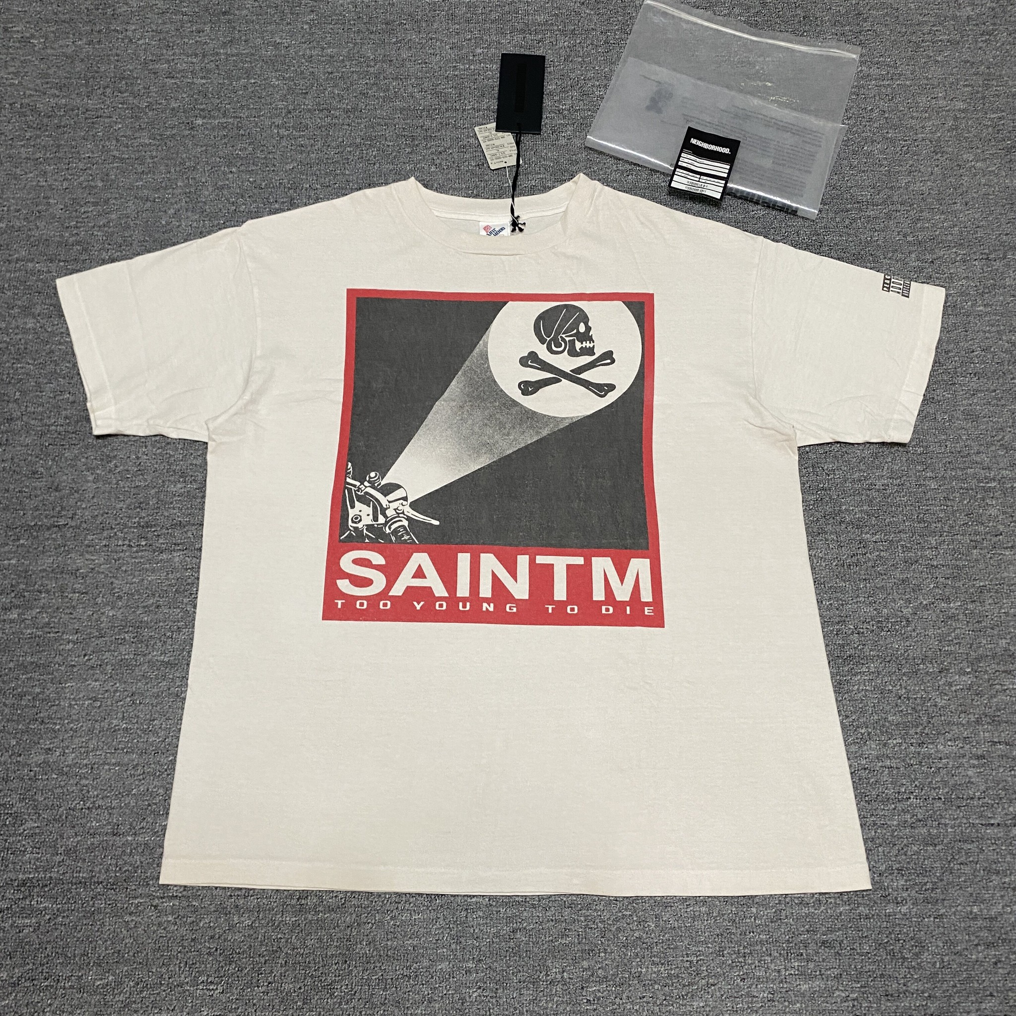 SAINT MICHAEL x NEIGHBORHOOD Skull Tee