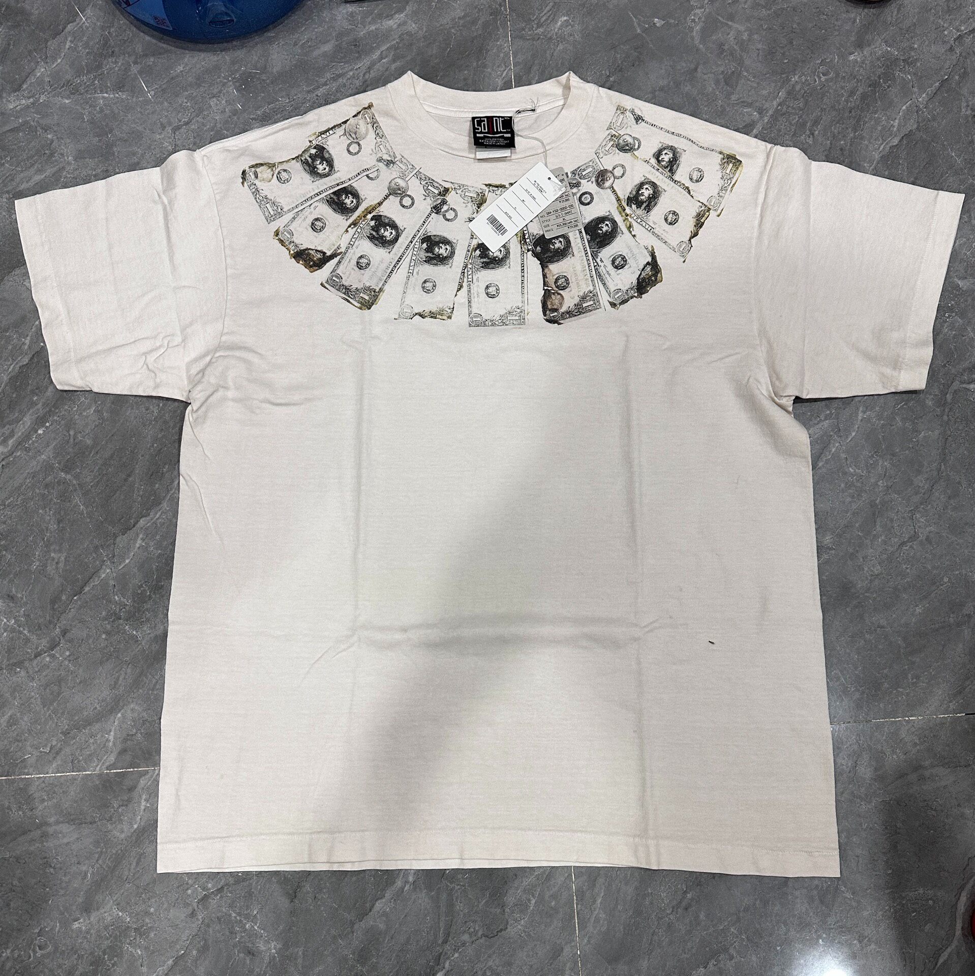 Saint Michael Off-White Short Sleeve Tee