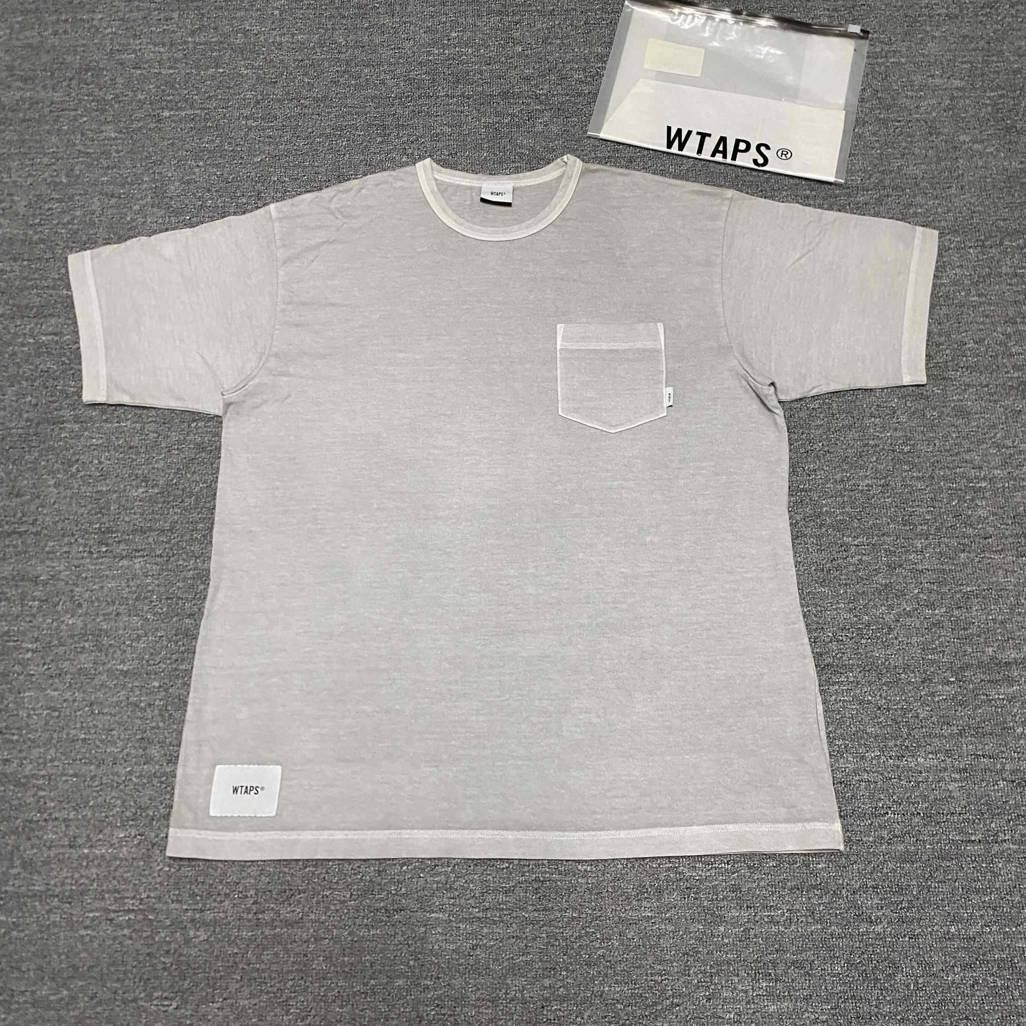 WTAPS 20ss Blank Pocket Tee