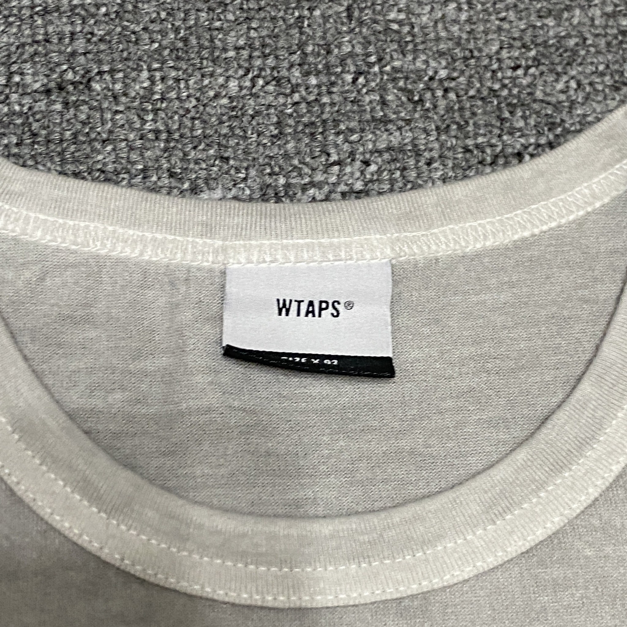 WTAPS 20ss Blank Pocket Tee — back