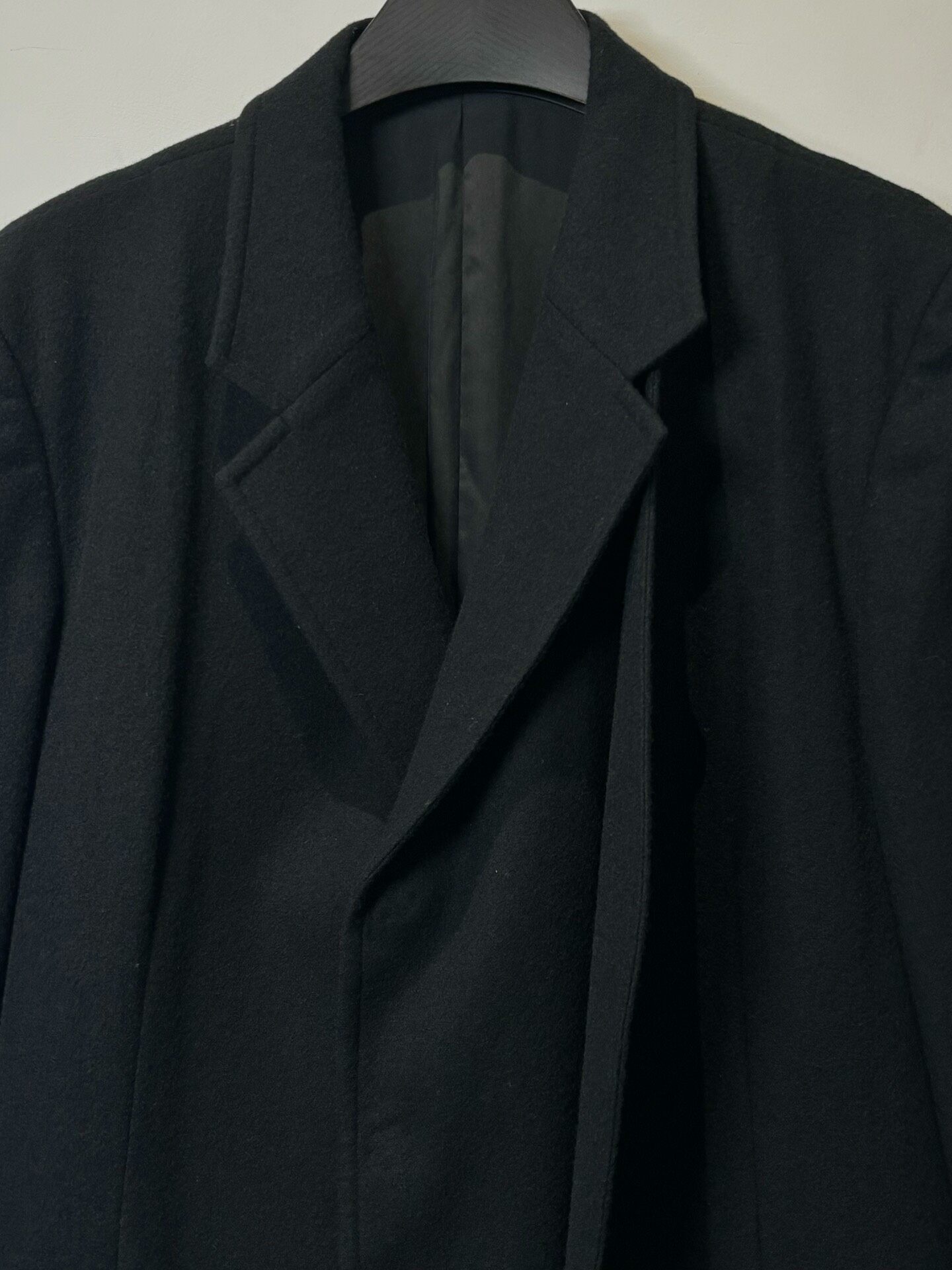 Yohji Yamamoto PourHomme F/W12 Wool Coat — back