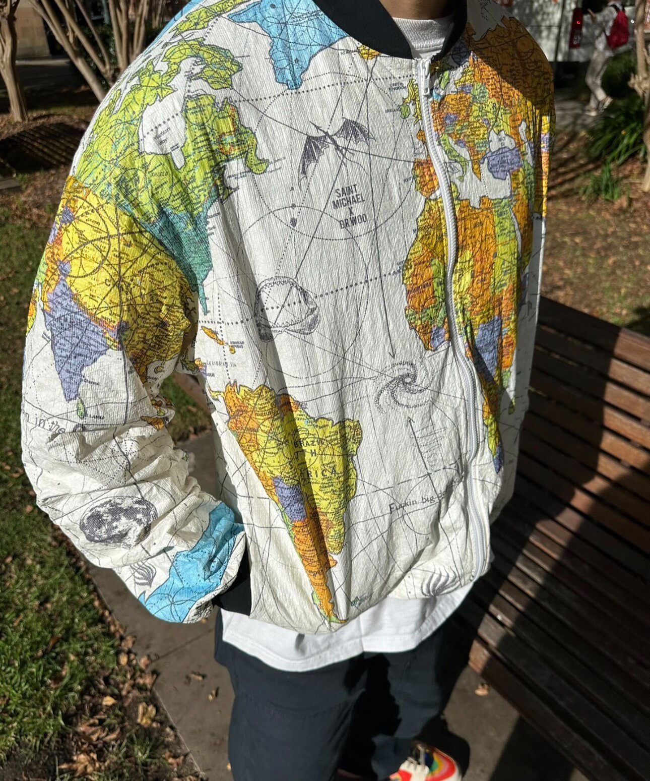 Saint Michael x DR. Woo Map Jacket