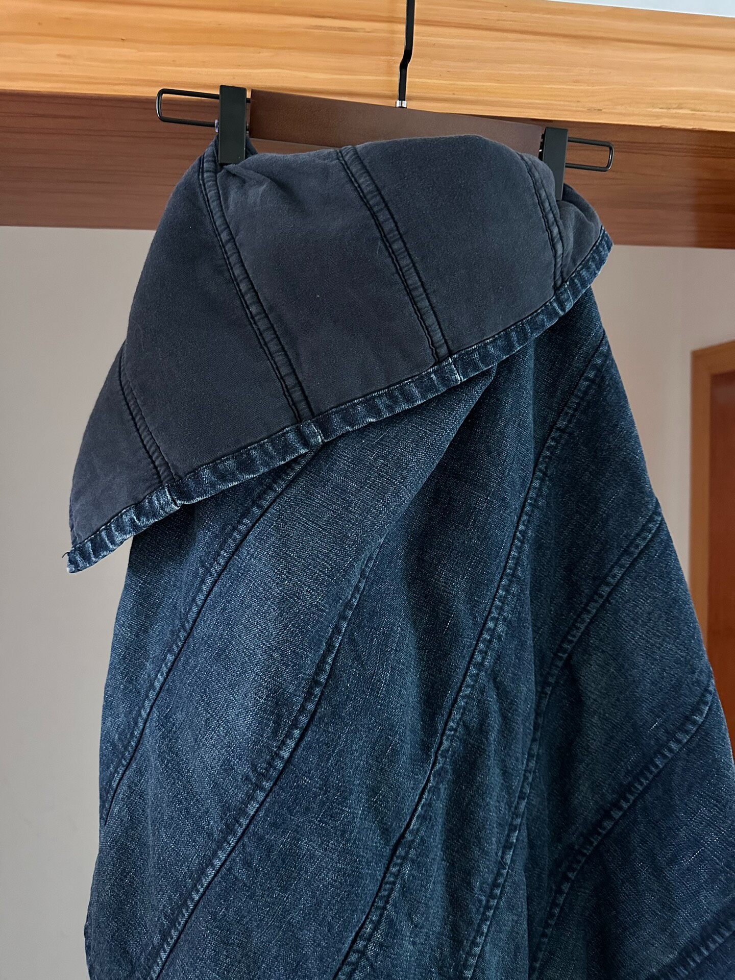 Comme des Garcons Tricot Denim Skirt — label