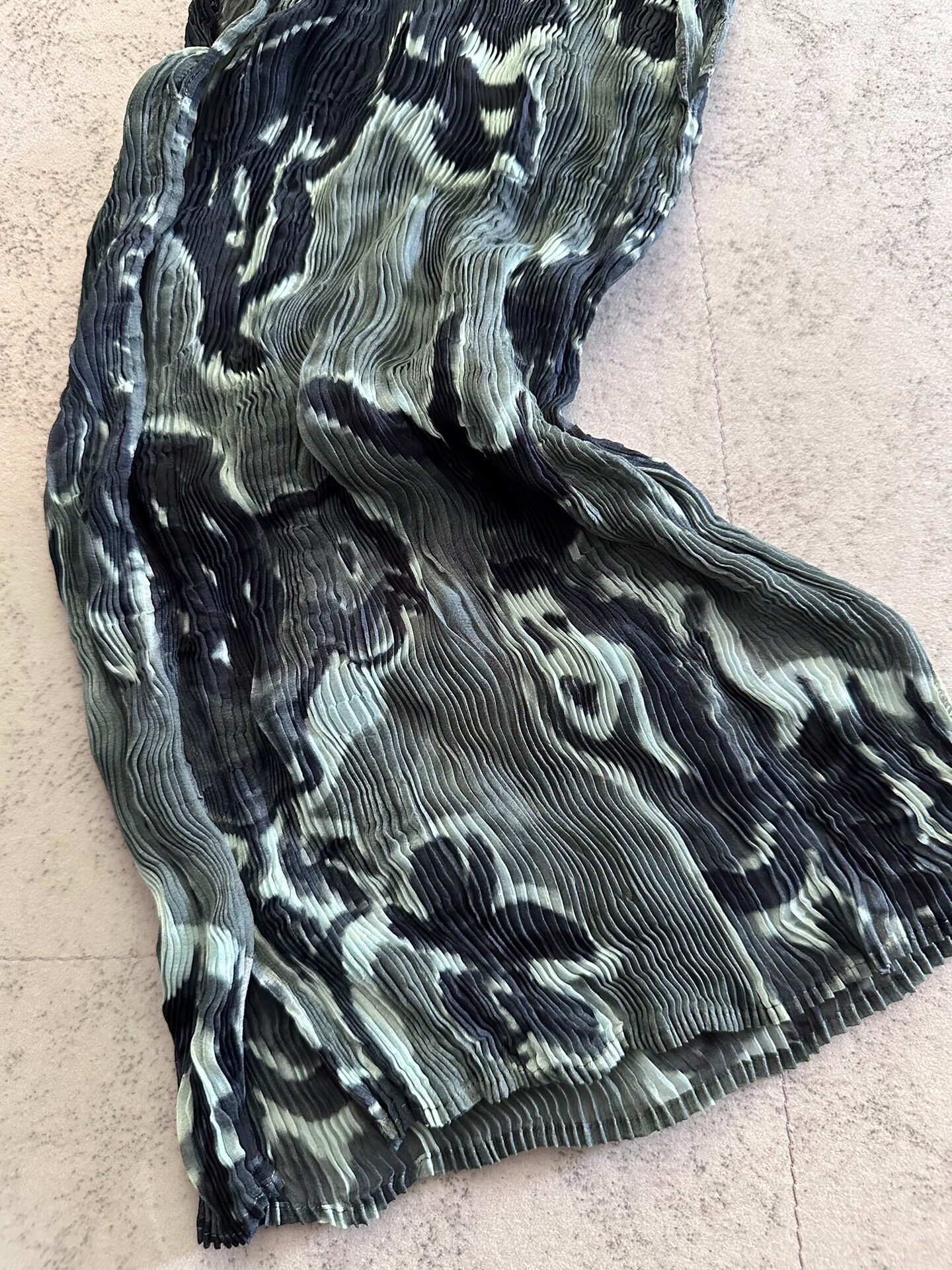 Issey Miyake Mainline Pleated Vest — front