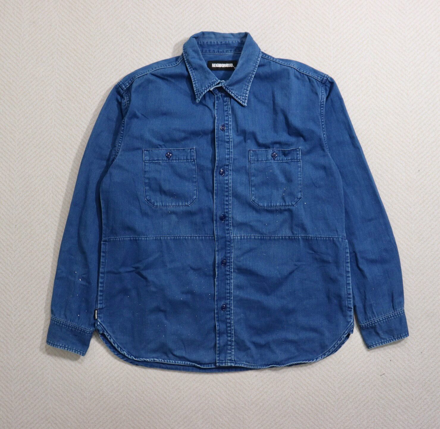 Neighborhood Indigo Work Shirt