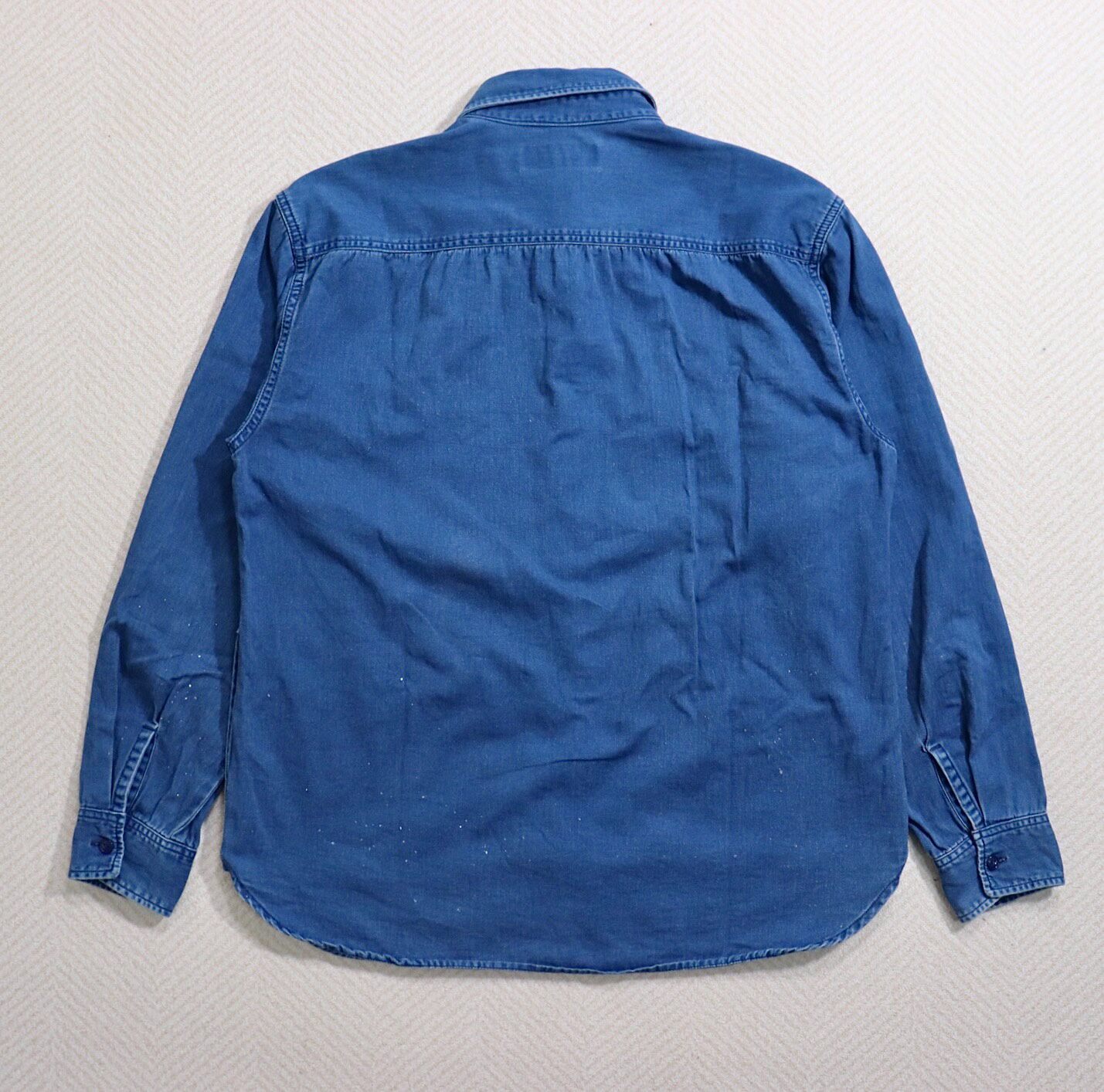 Neighborhood Indigo Work Shirt — back