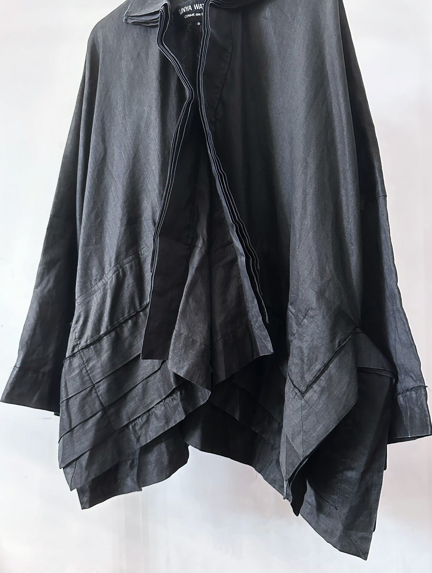 Junya Watanabe 2004 Runway Oversized Coat — label