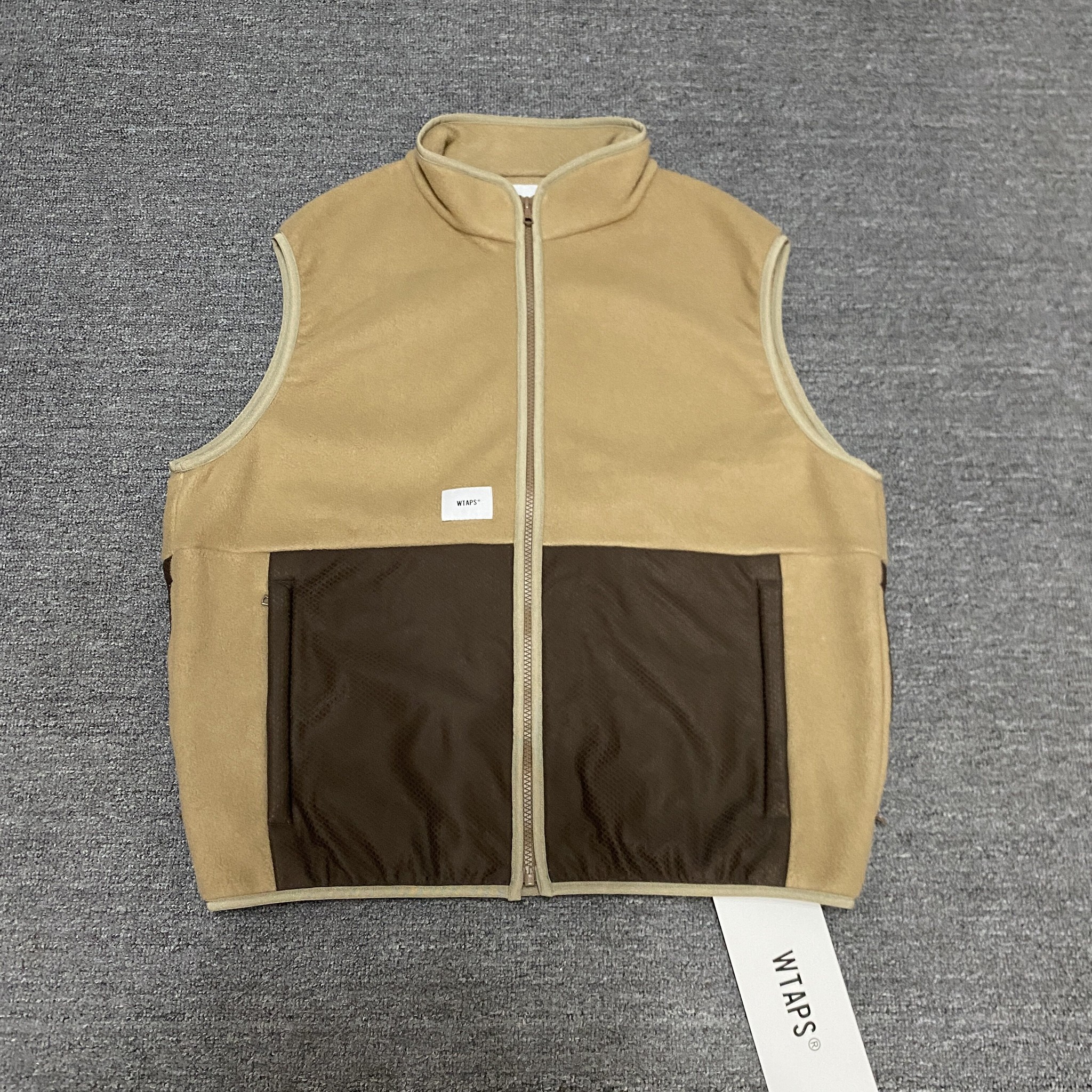 WTAPS 21AW WOZZY Zip Fleece Vest
