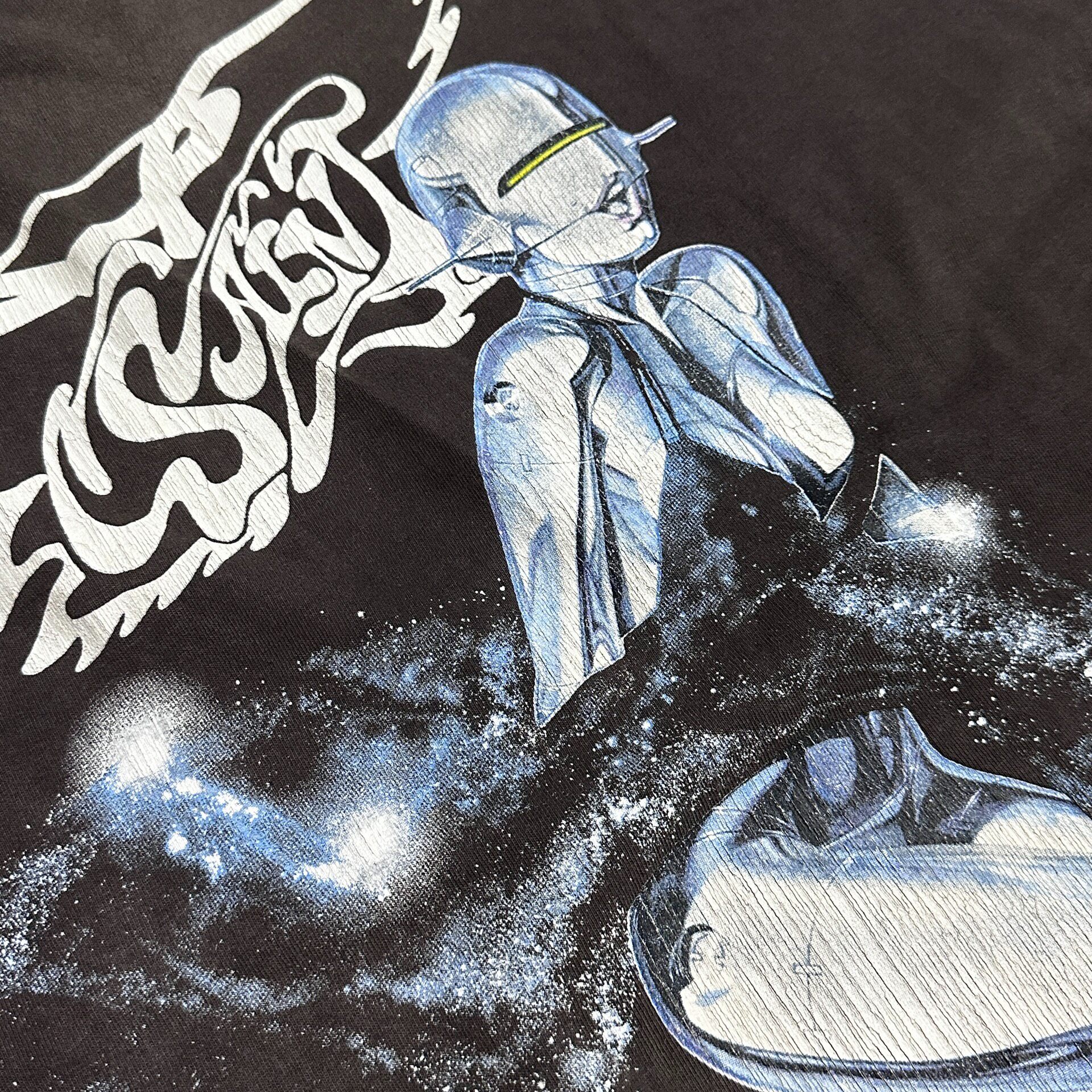 Saint Michael x Hajime Sorayama Short-Sleeve Tee — detail