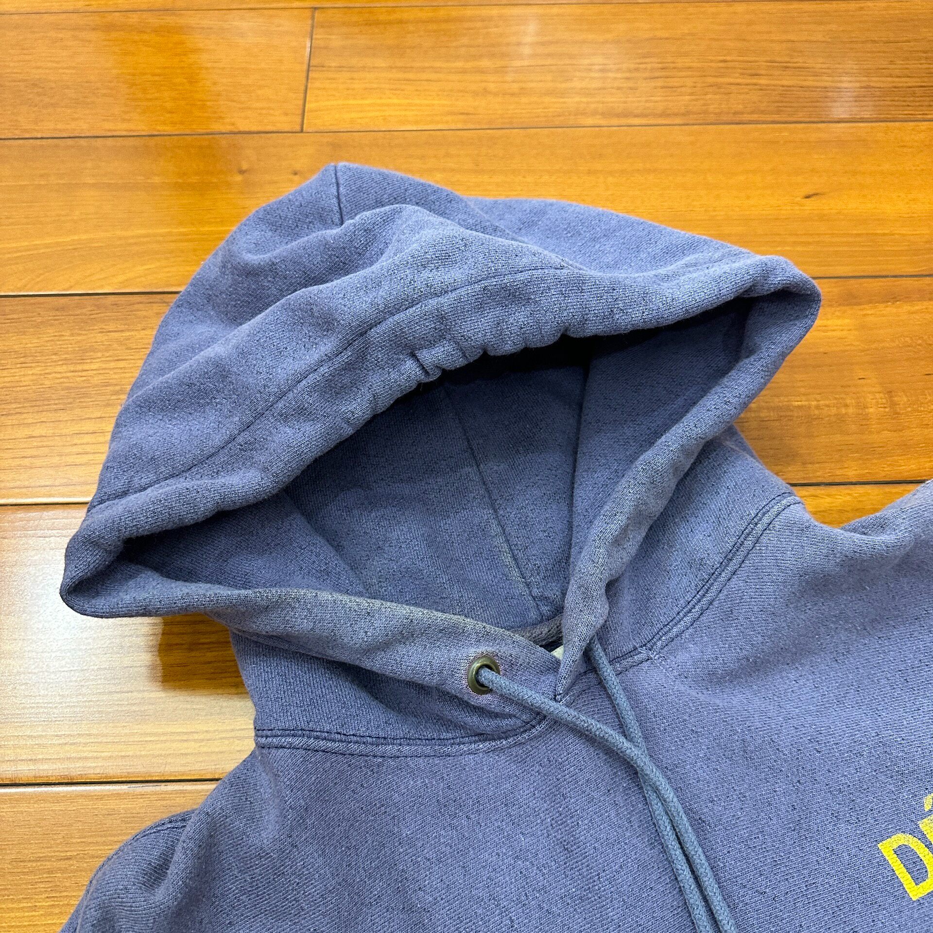 Gallery Dept Faded Purple Hoodie — detail