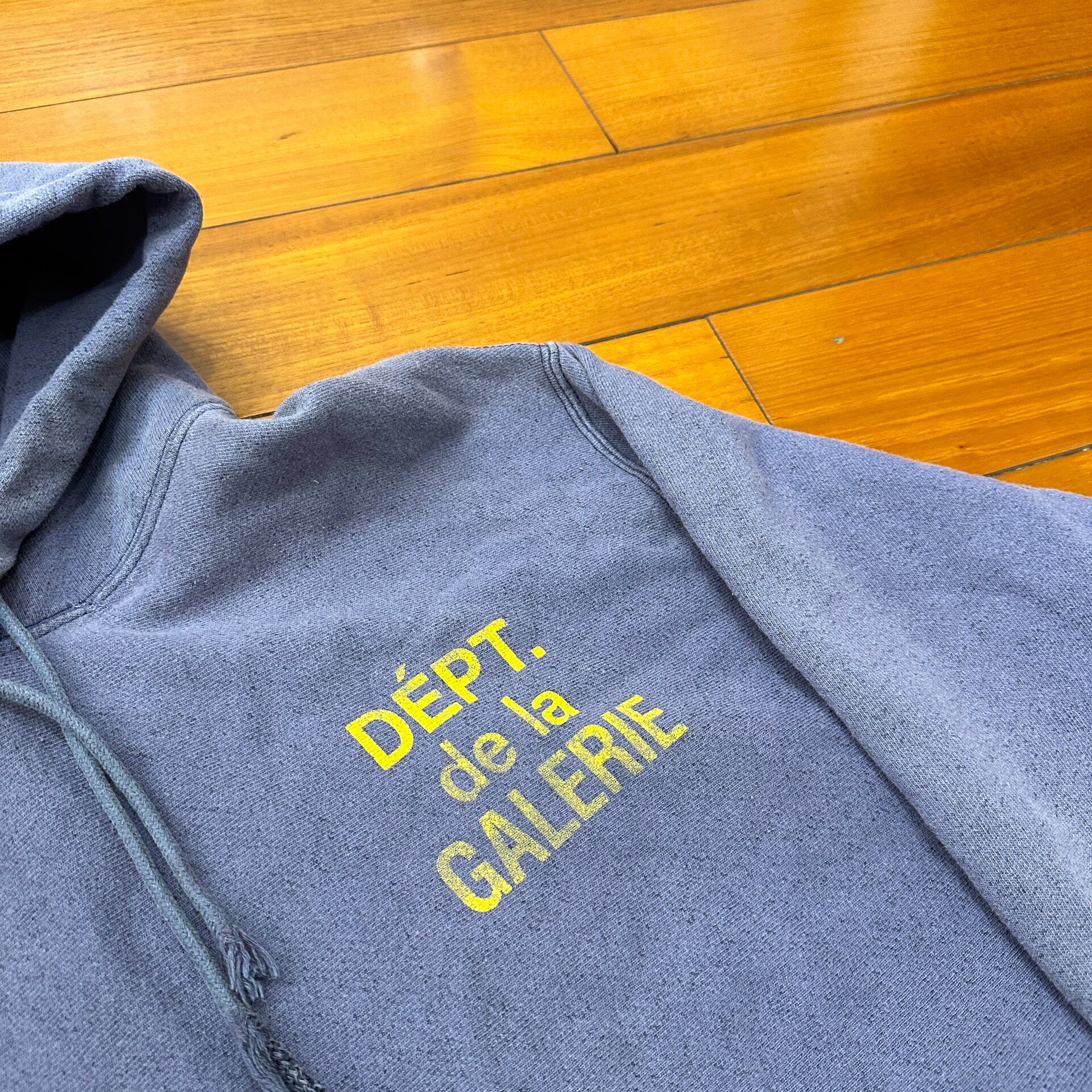 Gallery Dept Faded Purple Hoodie — front