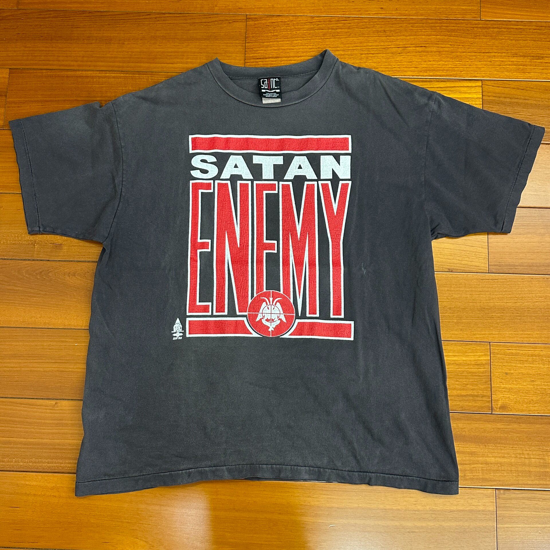 Saint Michael Washed Red Target Tee