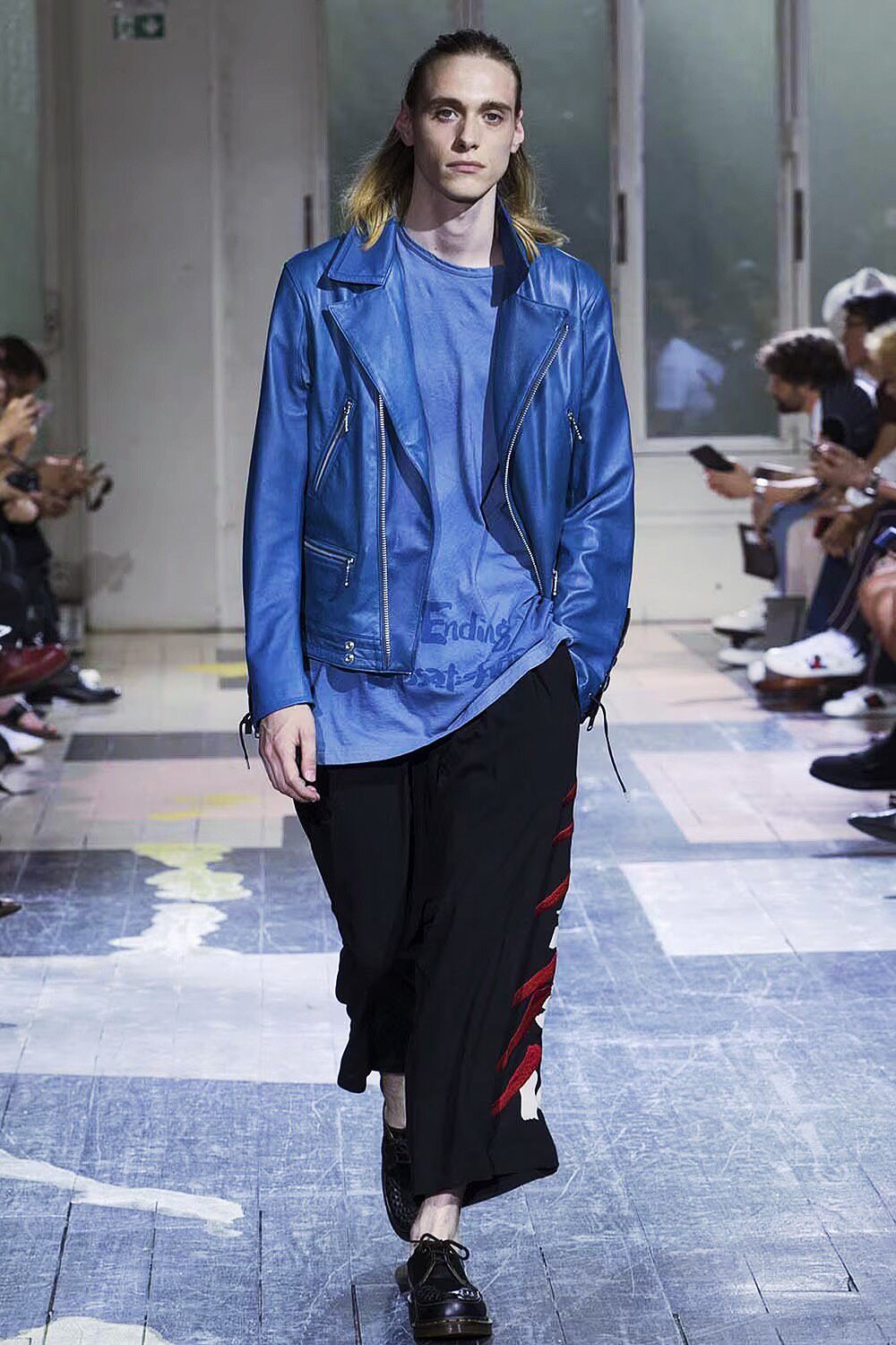 Yohji Yamamoto 18ss Wide-Leg Pants — front