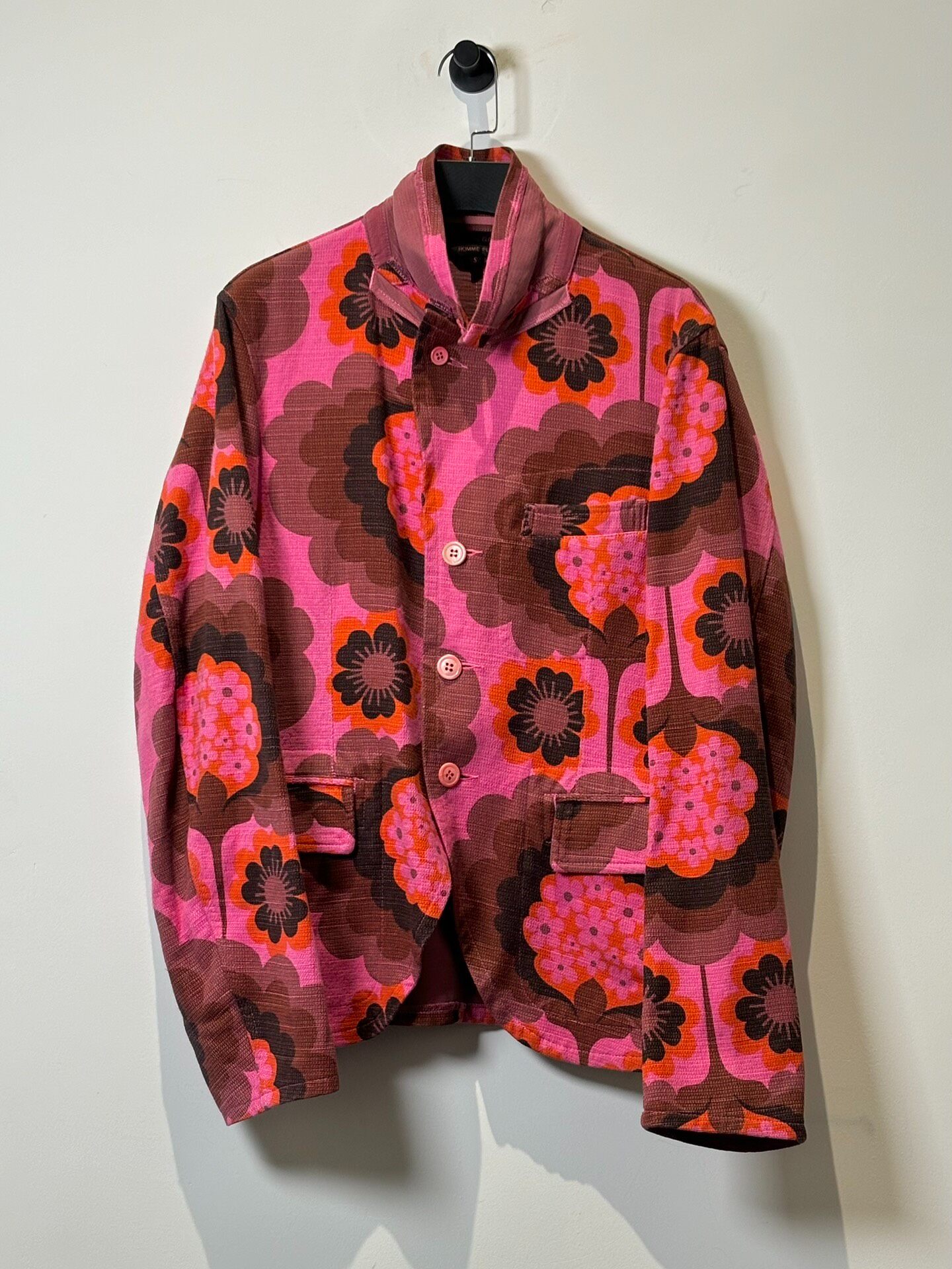 Comme Des Garcons S/S05 Floral Blazer — back