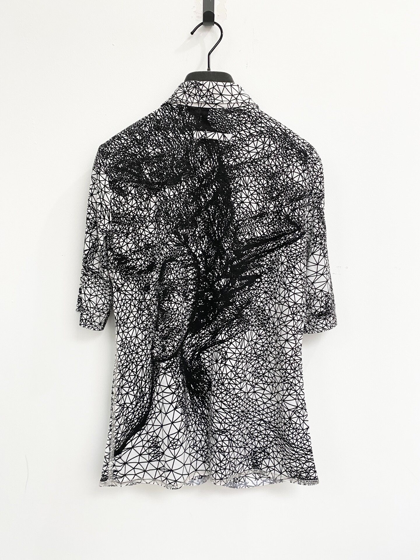 Jean Paul Gaultier 2001 Geometric S/S Shirt — front