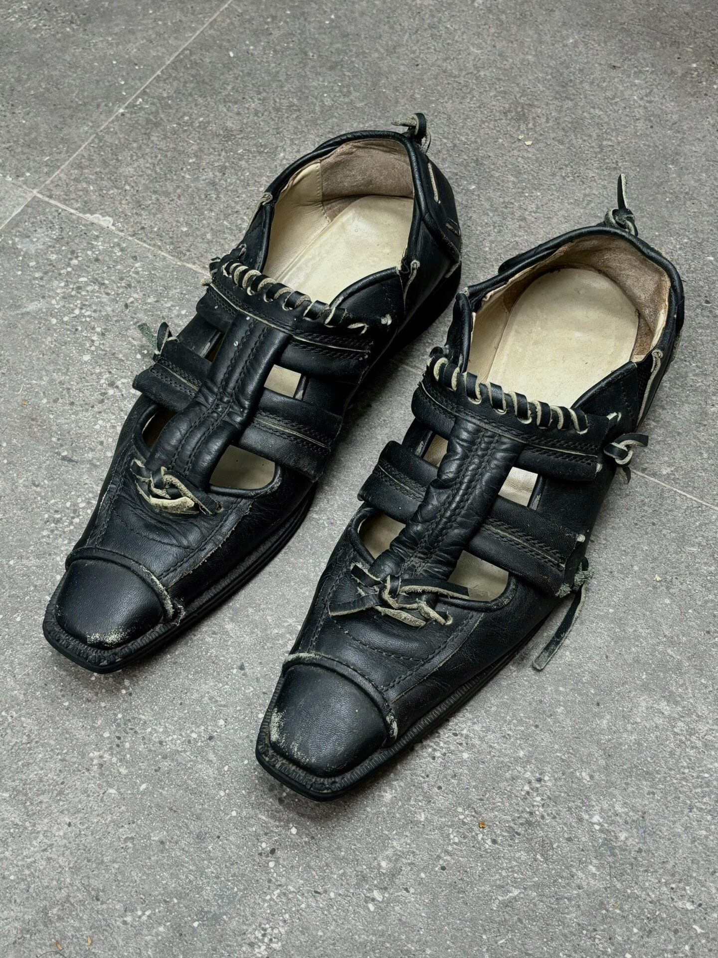 Comme Des Garcons S/S05 Rope Knot Shoes