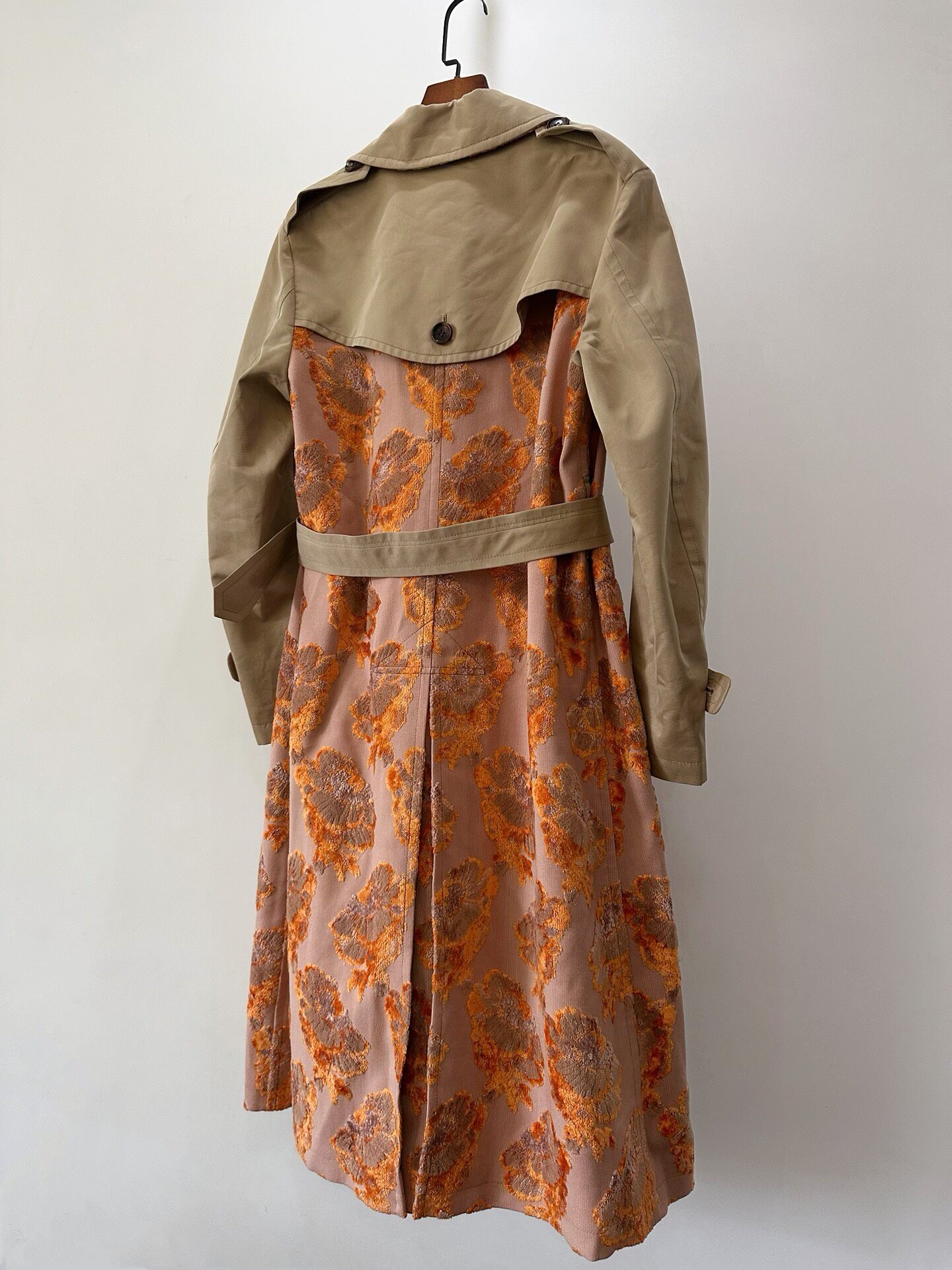 Junya Watanabe Floral Trench Coat — front