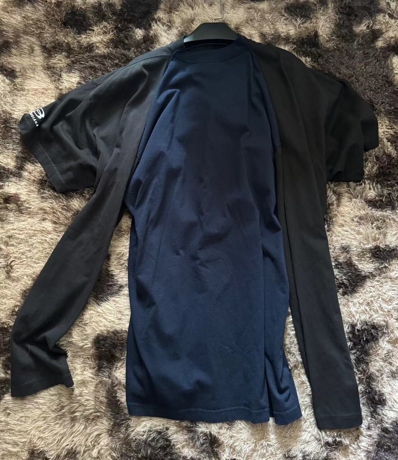 Balenciaga 24SS Four-Sleeve Top