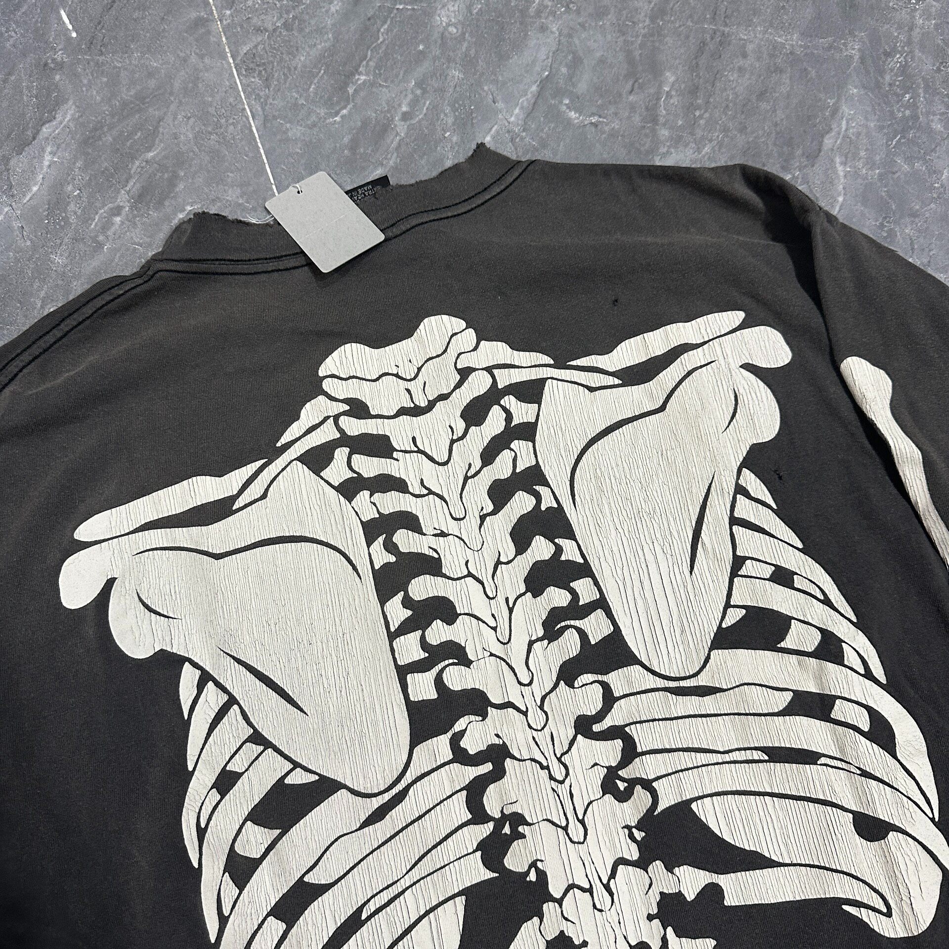 Saint Michael Vlone Limited Skeleton Long Sleeve Shirt — back