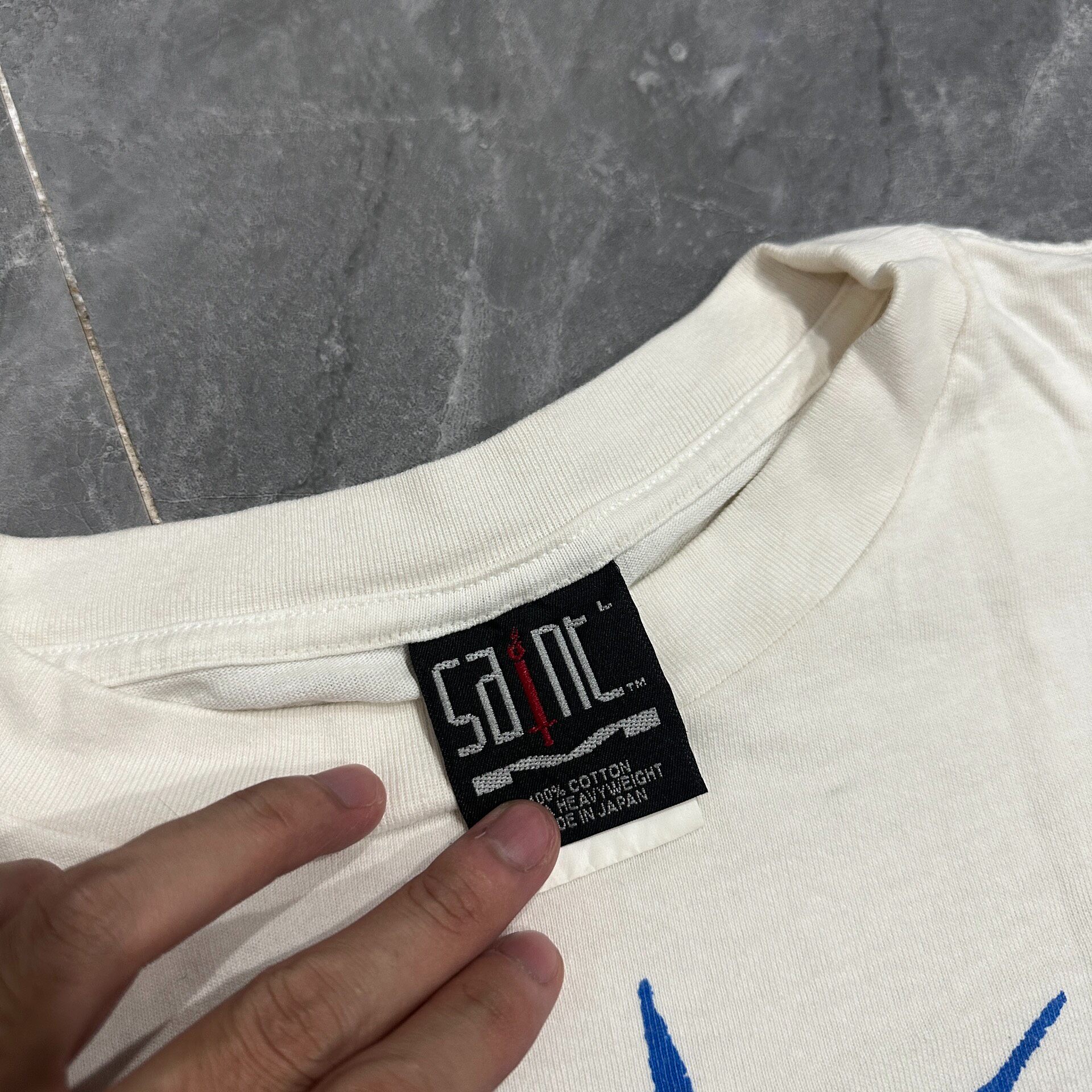 Saint Michael Graphic Short Sleeve Tee — back