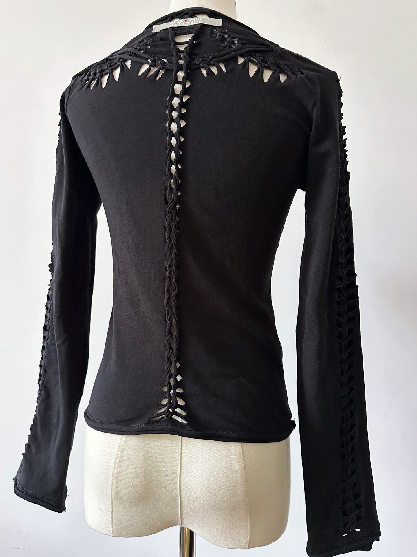 Jean Paul Gaultier 2001s Braided Cut-out Top — detail