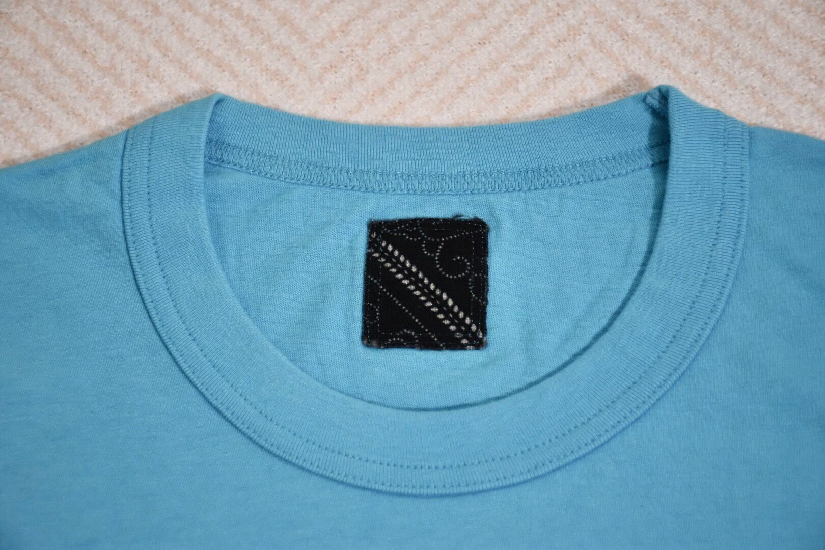 Visvim 24SS ICT Jumbo Tee Blue — back