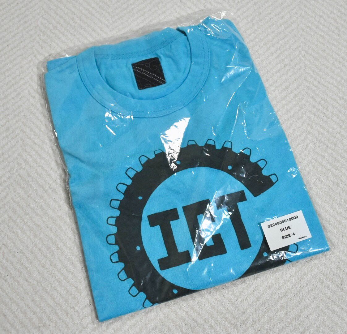 Visvim 24SS ICT Jumbo Tee Blue — front