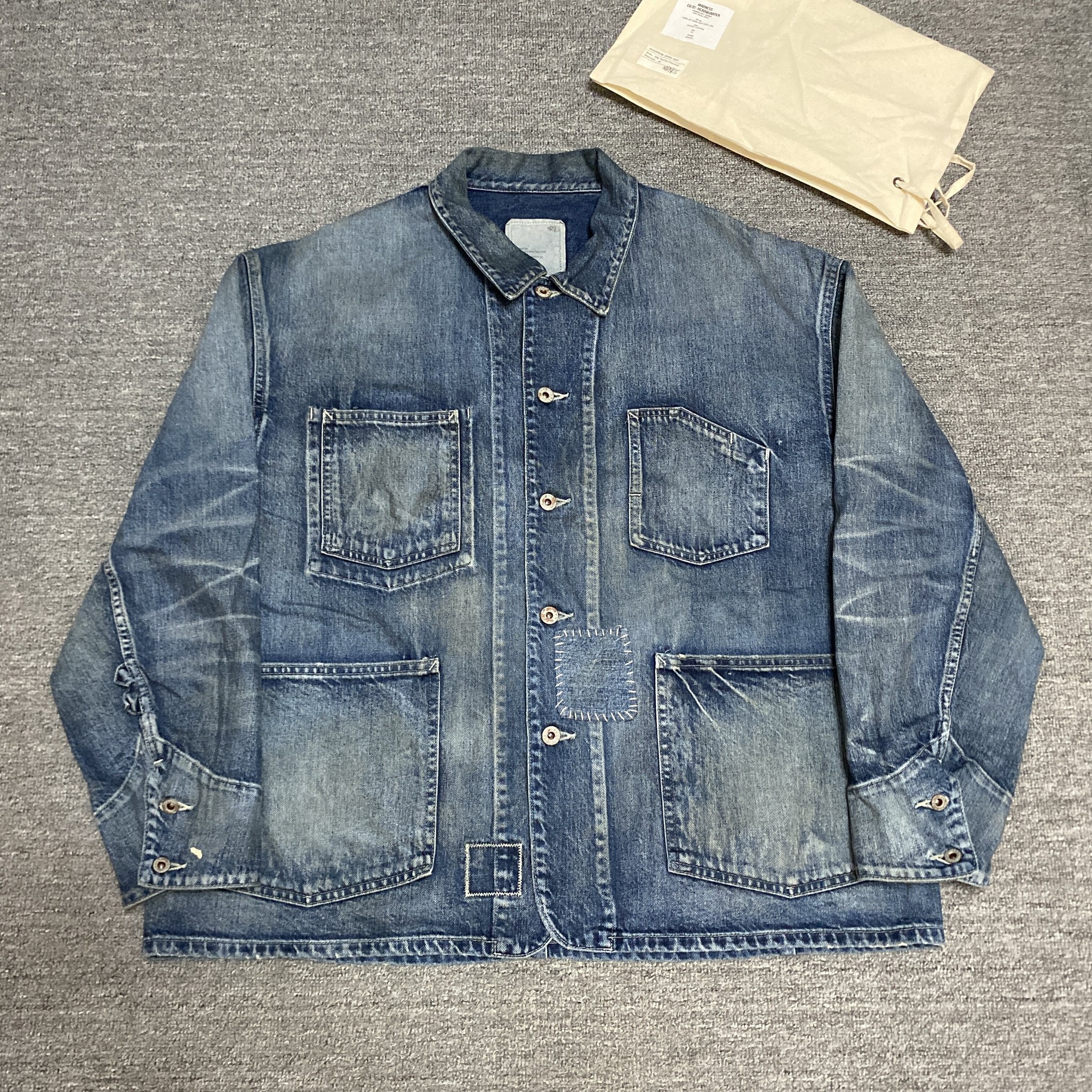 MADNESS 24ss Railroad Denim Jacket