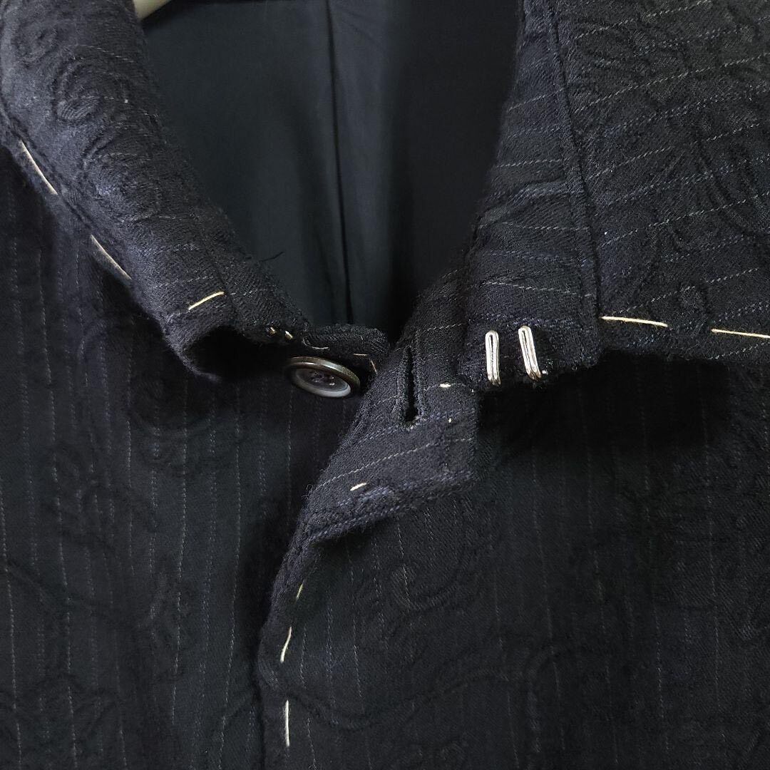 Yohji Yamamoto 1998 Topstitch Coat — back