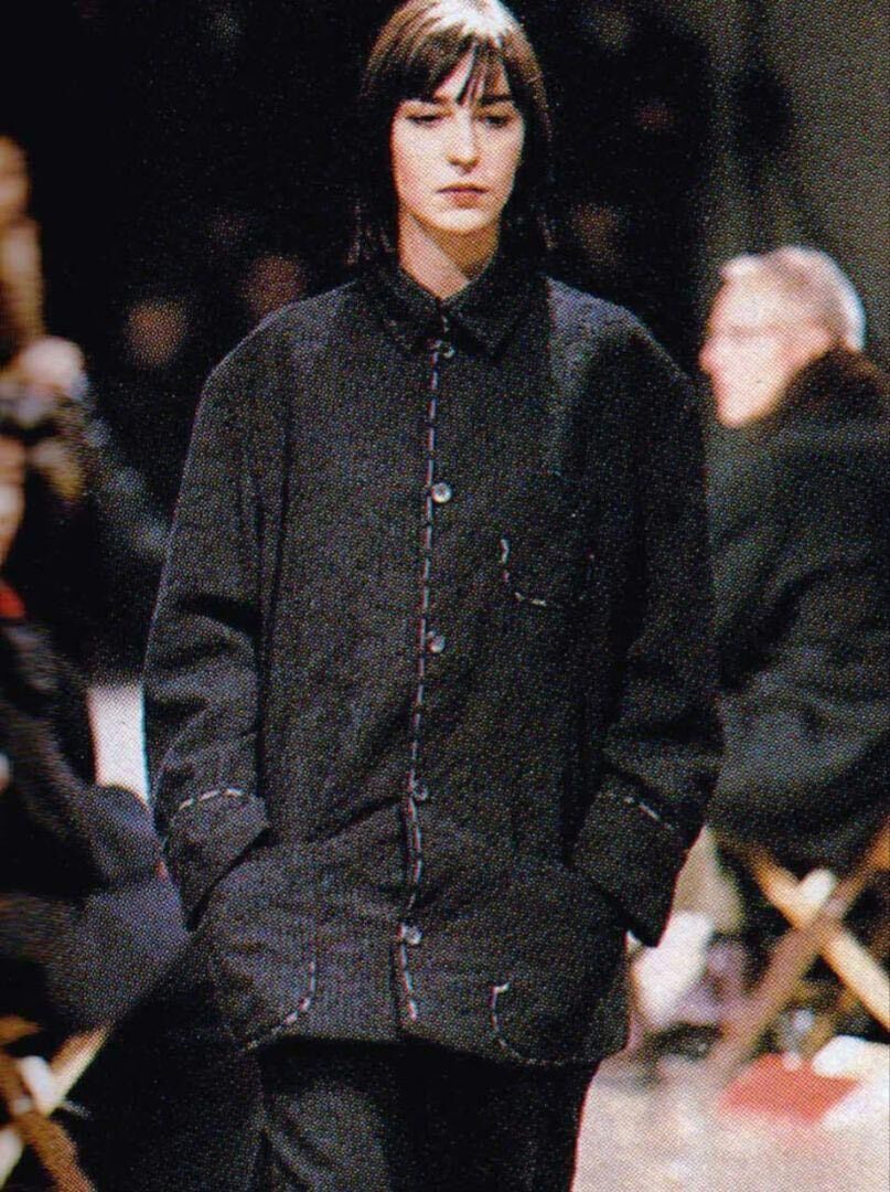 Yohji Yamamoto 1998 Topstitch Coat