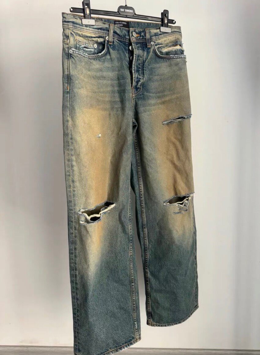 ERD 24SS Distressed Baggy Denim Jeans