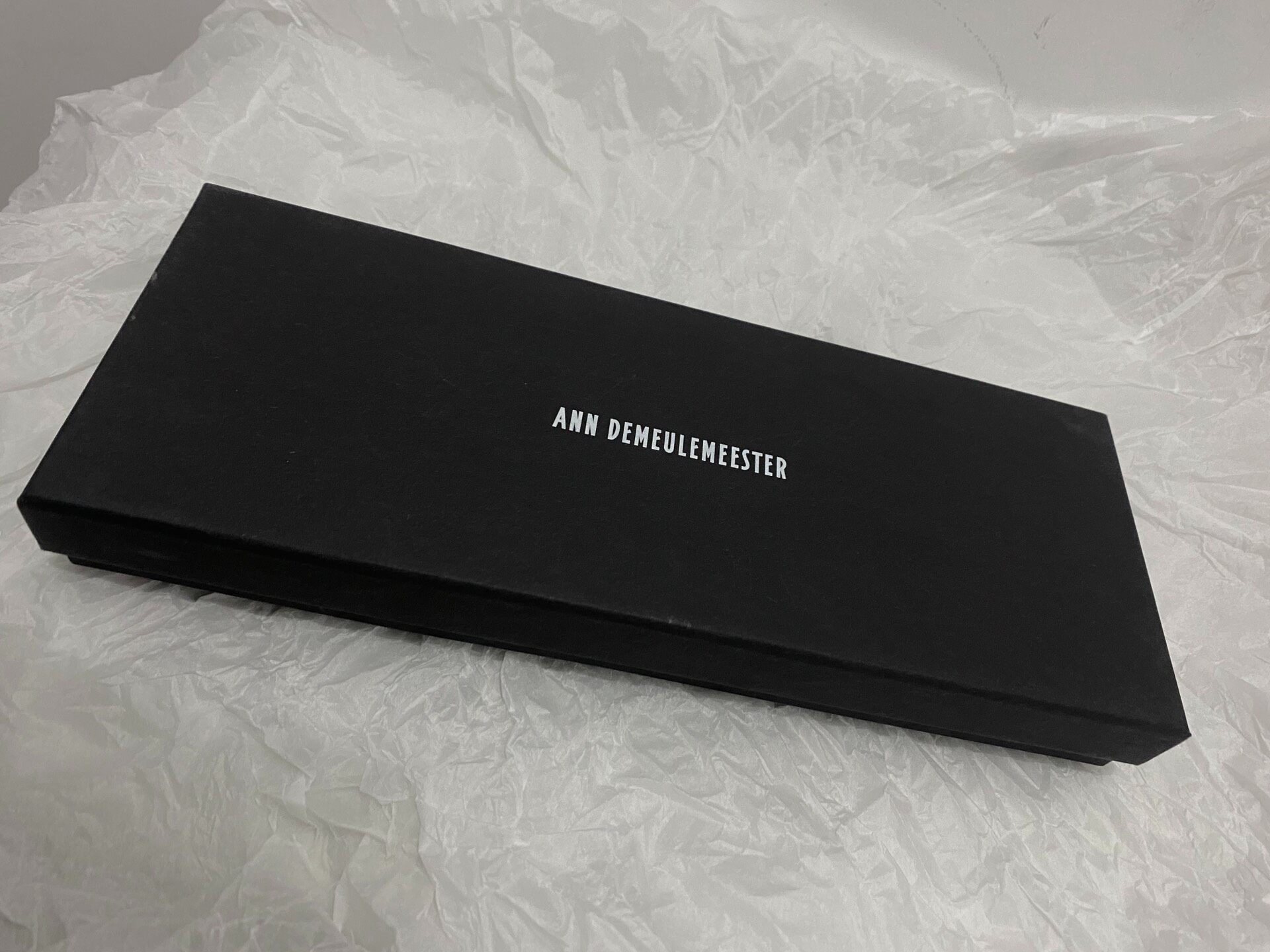 Ann Demeulemeester Black Feather Brooch — back