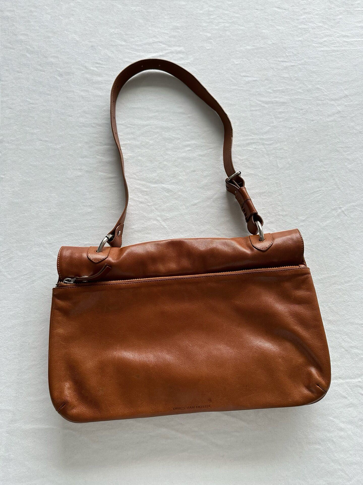 Dries van Noten 2007 Vintage Shoulder Bag — label
