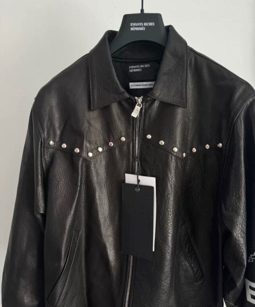 Enfants Riches Deprimes ERD22 Limited Leather Jacket — back