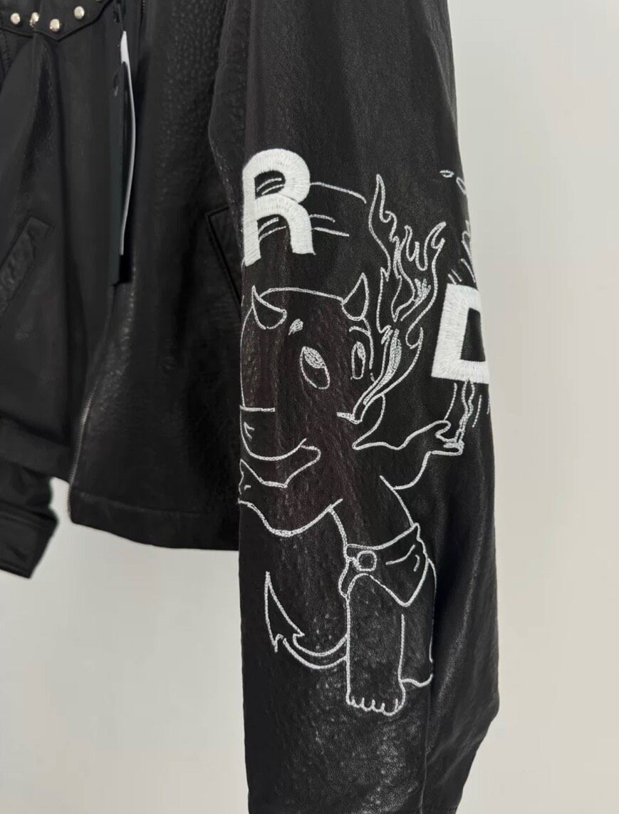 Enfants Riches Deprimes ERD22 Limited Leather Jacket — label