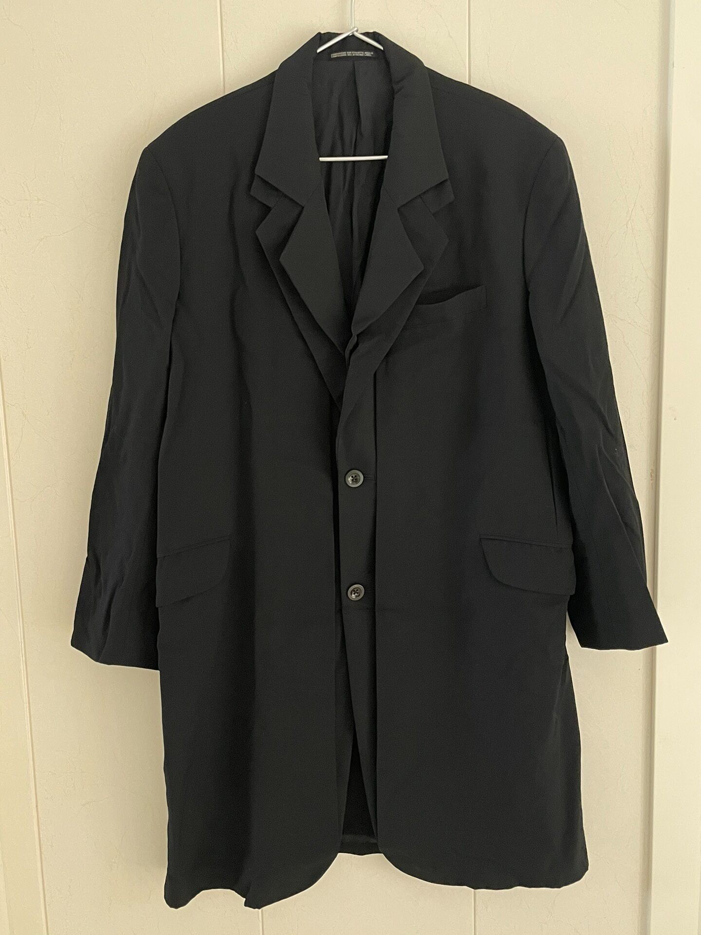 Yohji Yamamoto 04AW Wool Long Coat
