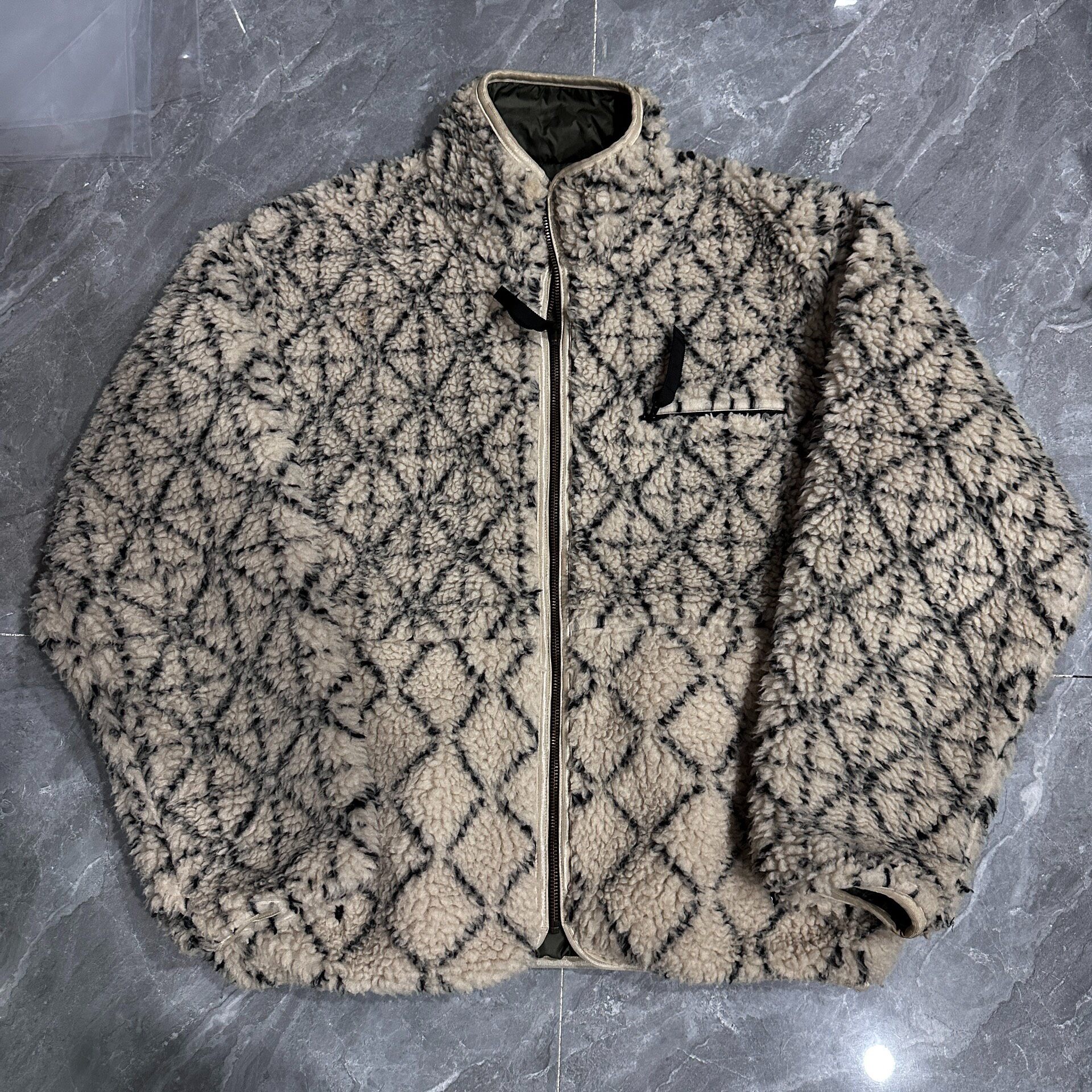 Kapital Reversible Sherpa Jacket