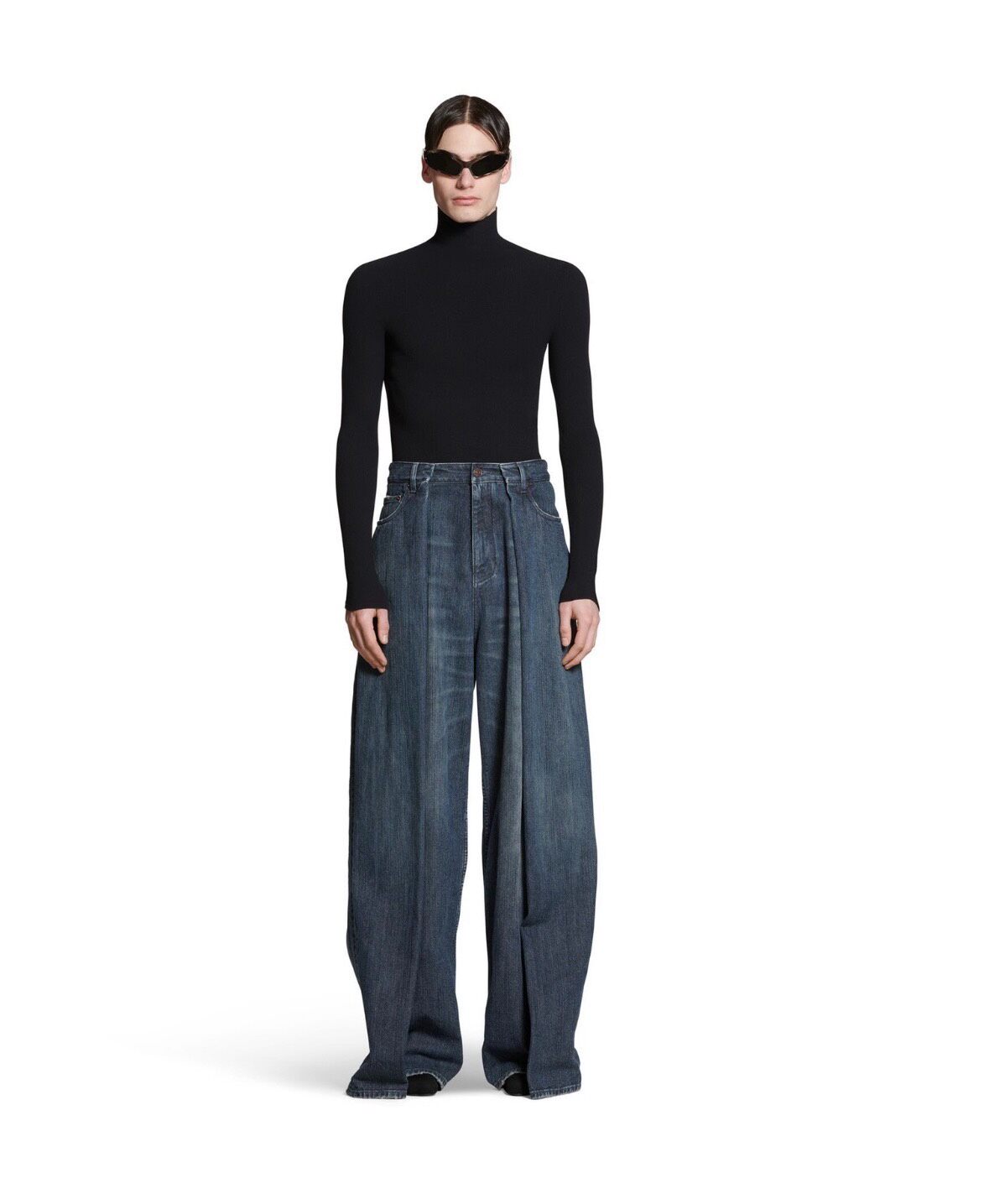 Balenciaga 23Winter Deconstructed Jeans — front