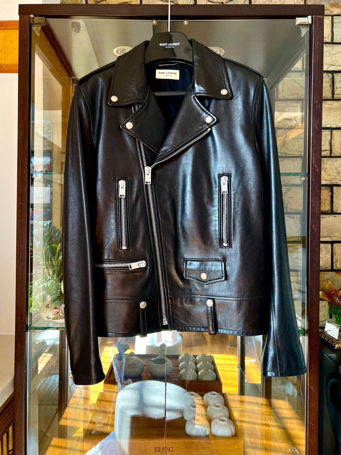 Saint Laurent 13FW L01 Lambskin Biker Jacket