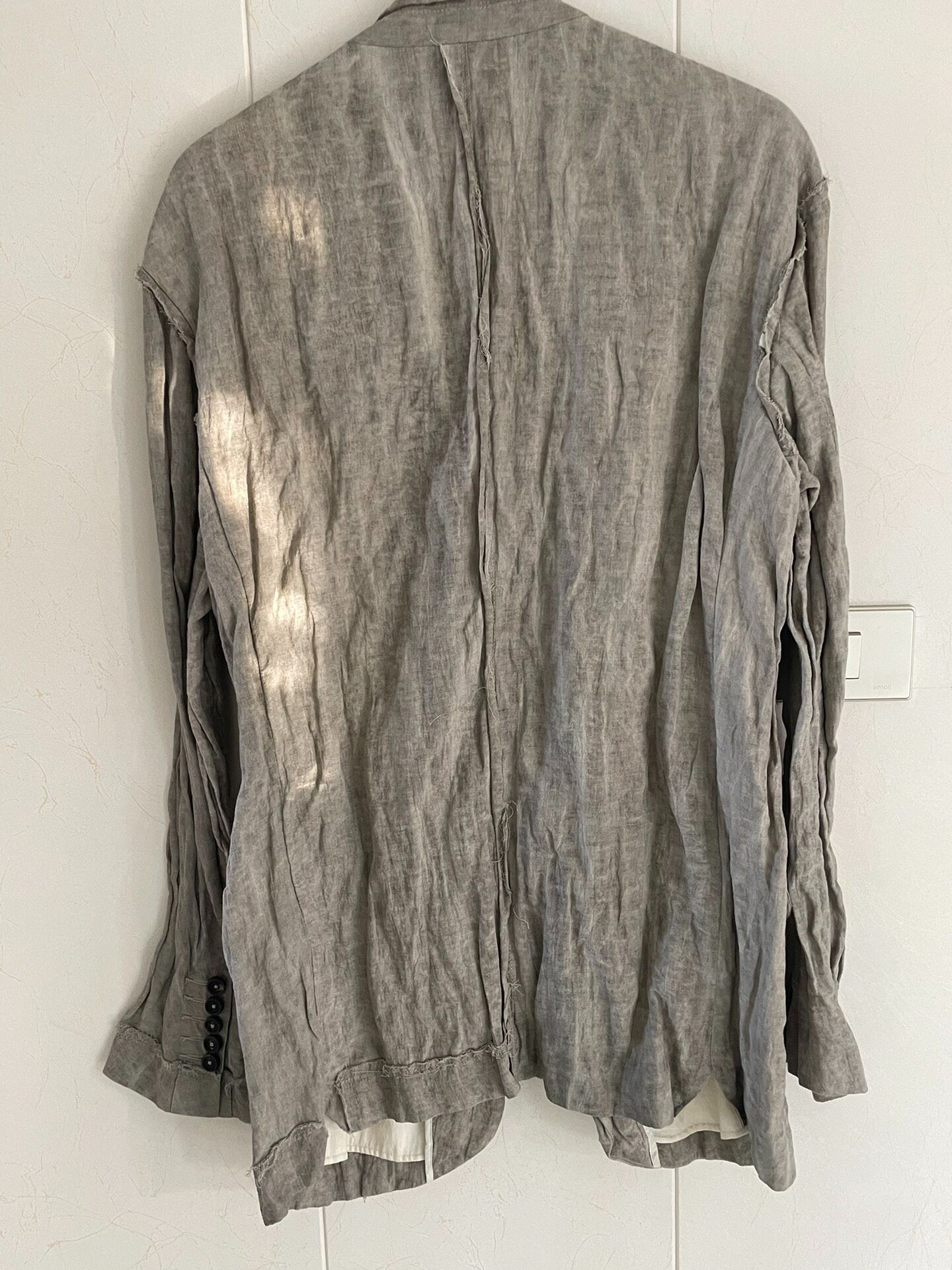 Ziggy Chen 20SS Metallic Thread Jacket — front
