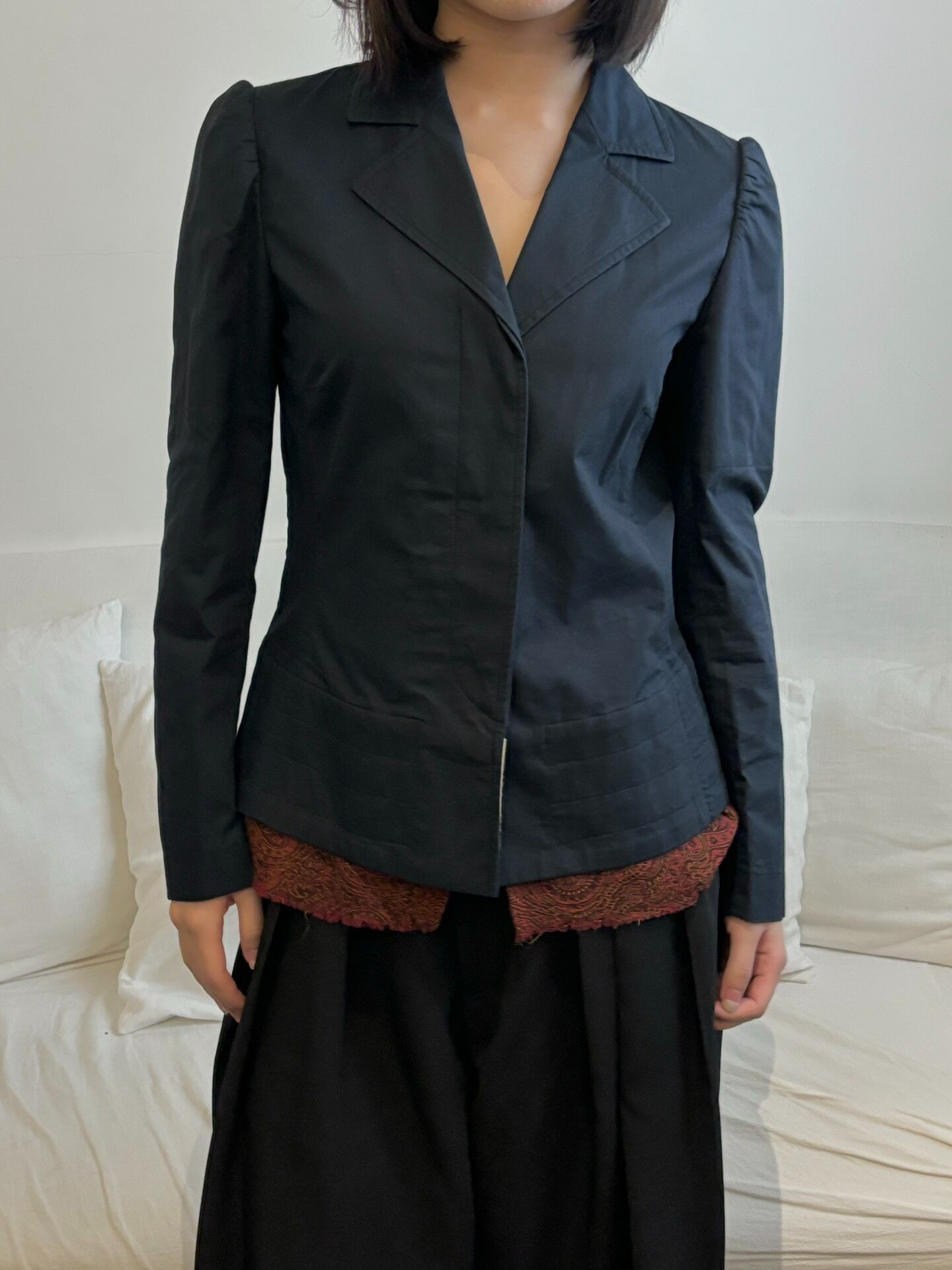 Dries Van Noten 90s Ethnic Short Jacket — front