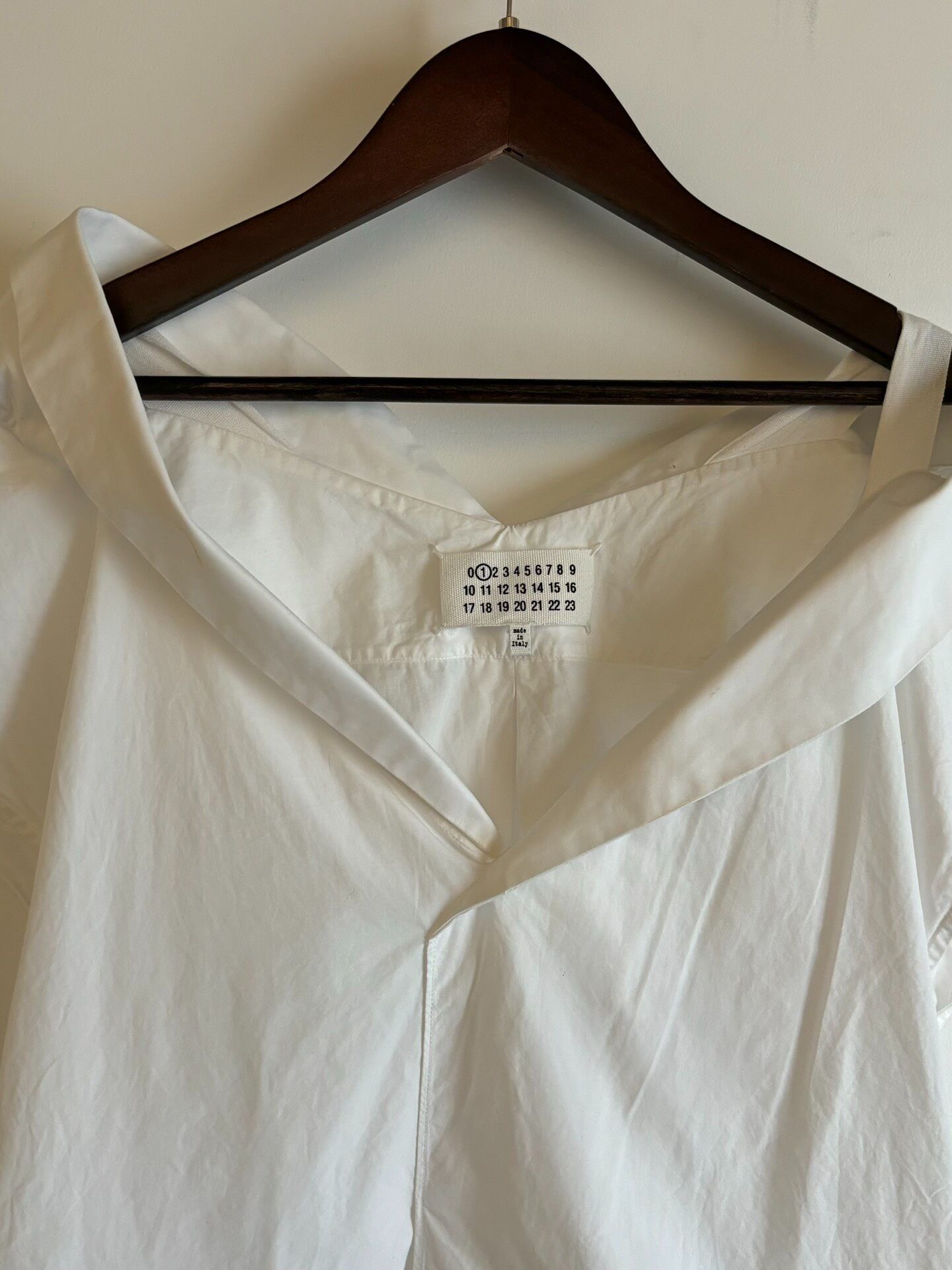 Maison Martin Margiela S/S15 Extended Collar Shirt — back