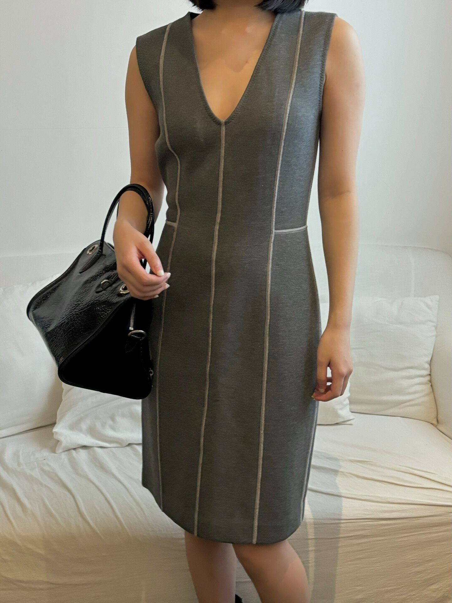 Maison Martin Margiela F/W15 Sleeveless Dress — front